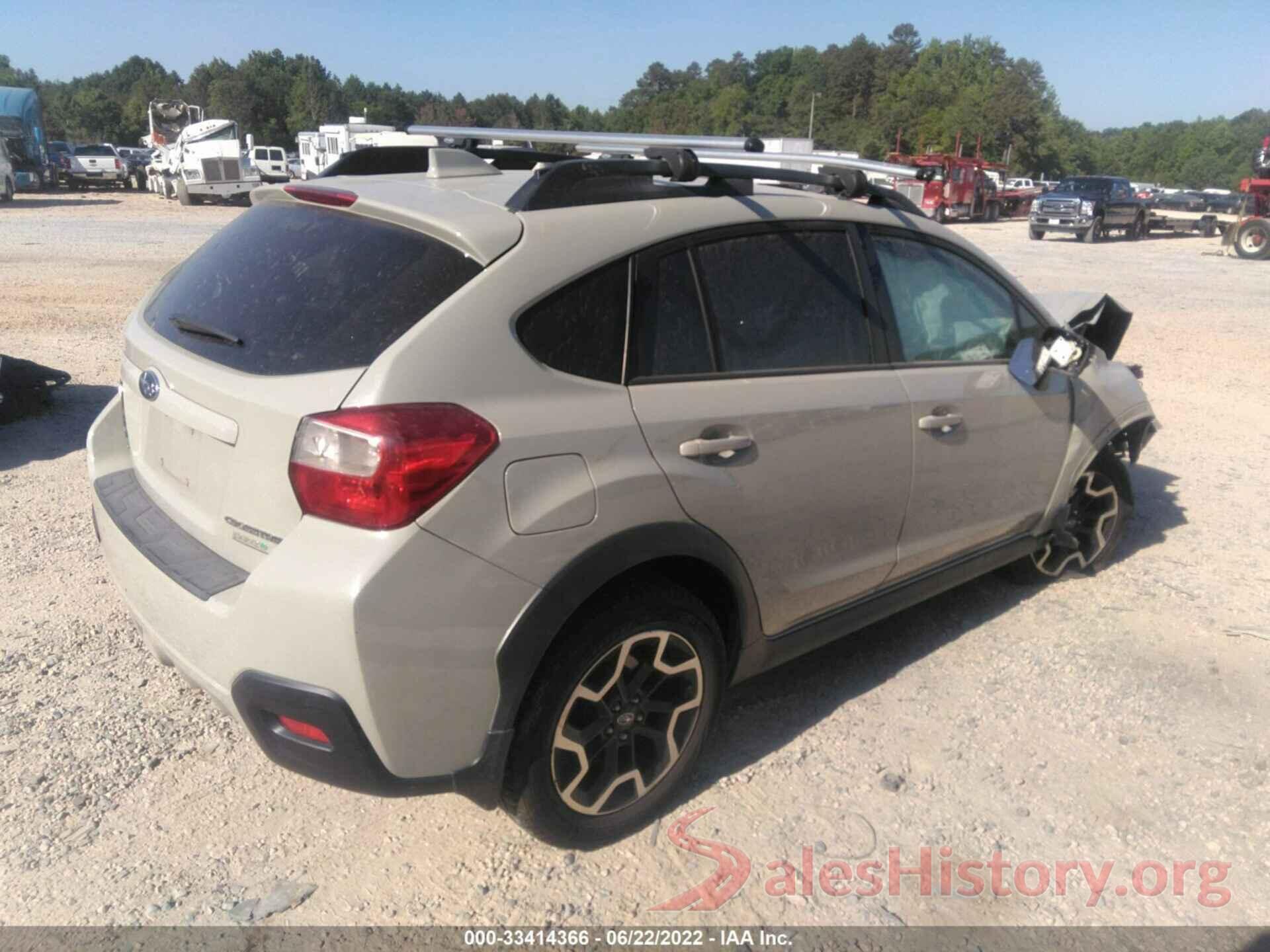 JF2GPAKC9G8283535 2016 SUBARU CROSSTREK