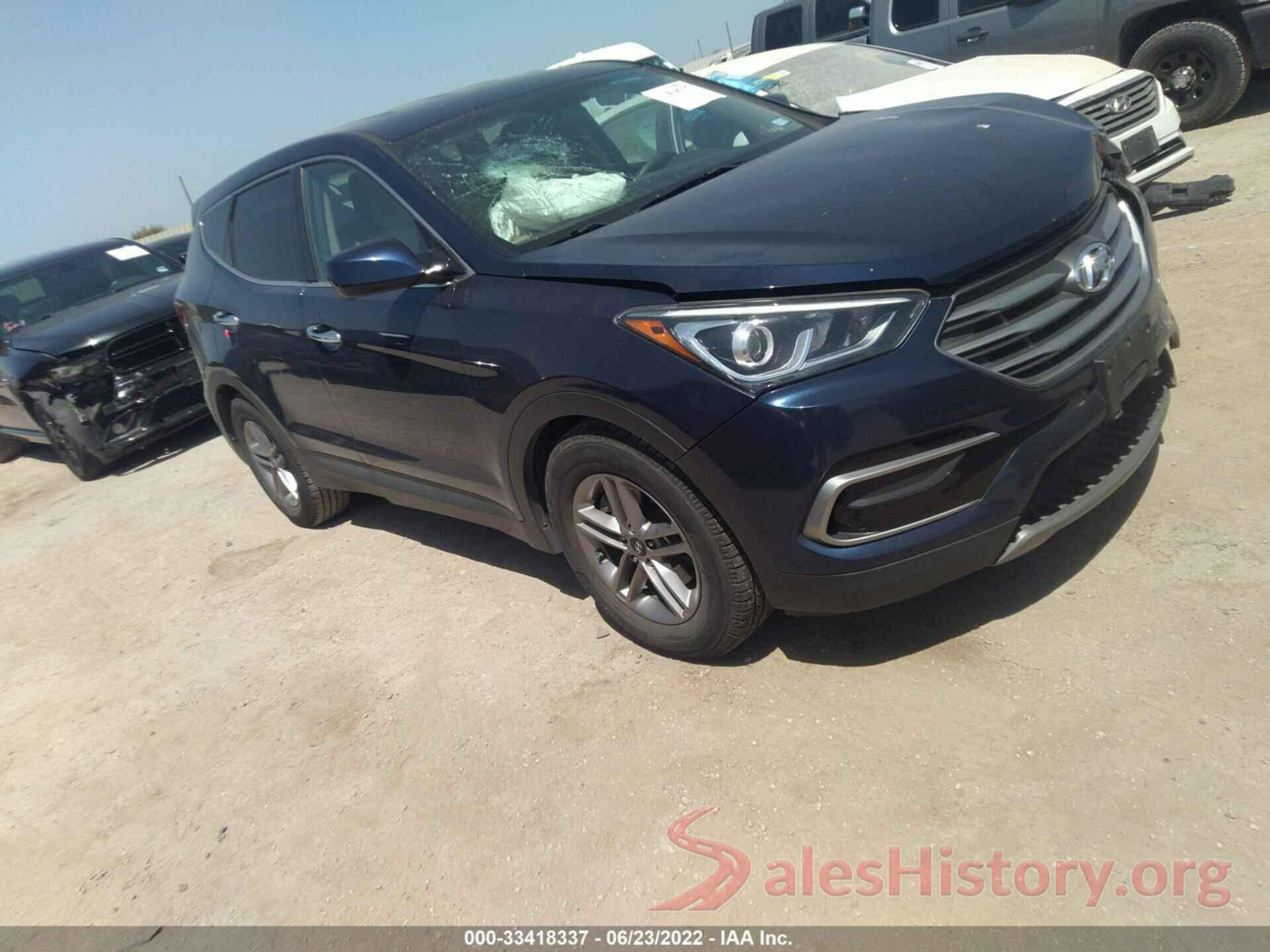 5XYZT3LBXHG496492 2017 HYUNDAI SANTA FE SPORT