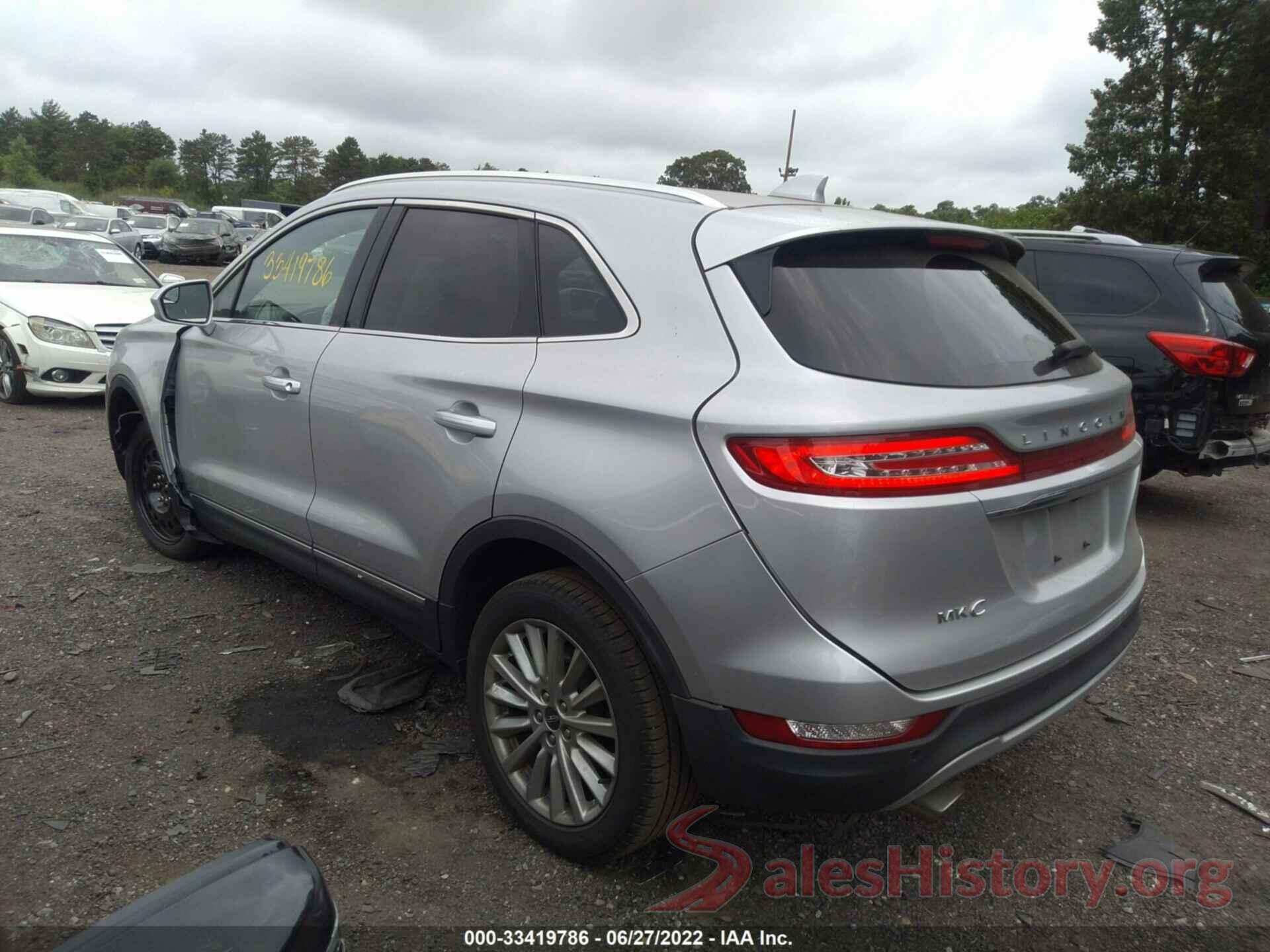 5LMCJ1D95KUL26941 2019 LINCOLN MKC