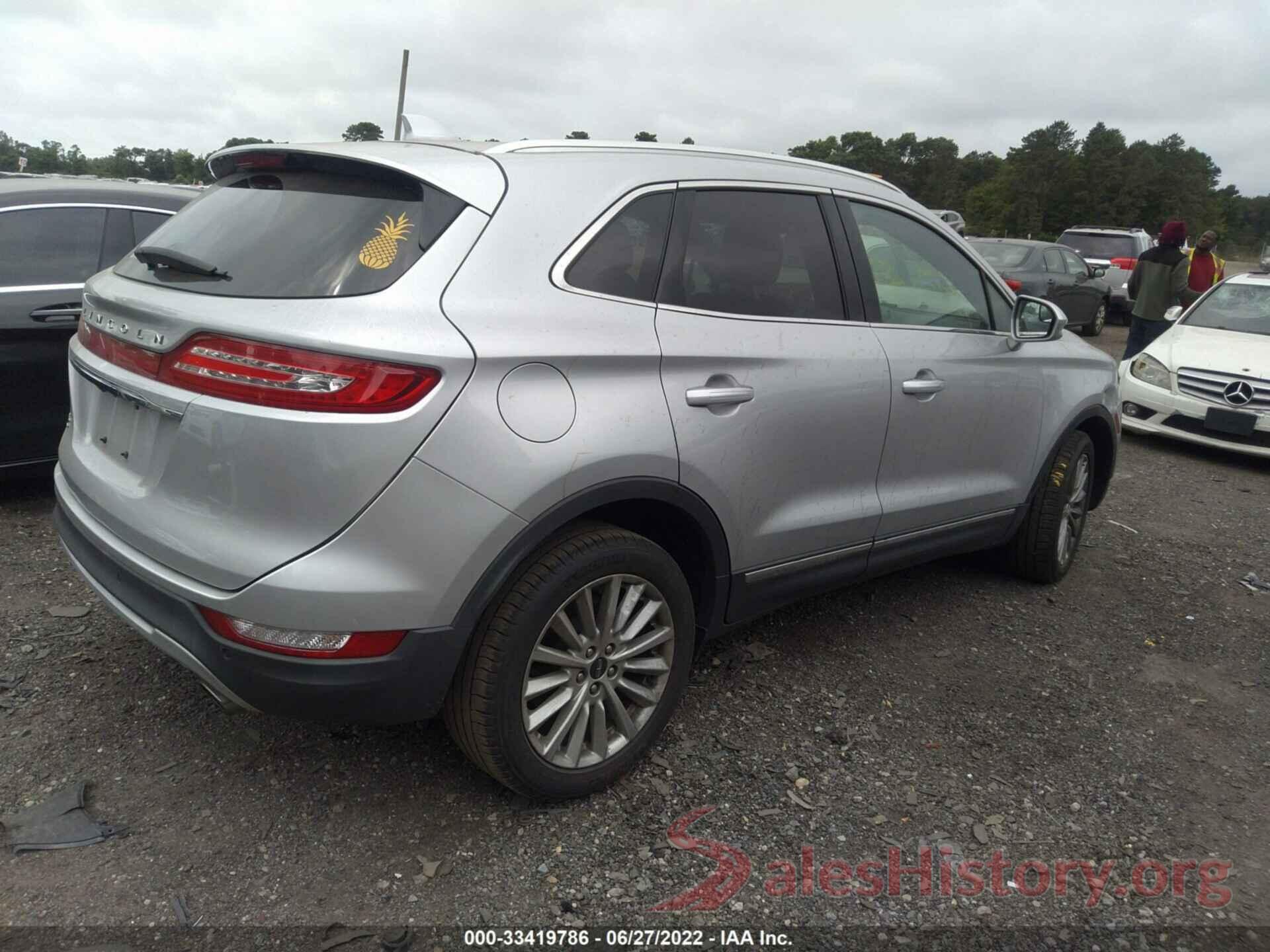 5LMCJ1D95KUL26941 2019 LINCOLN MKC