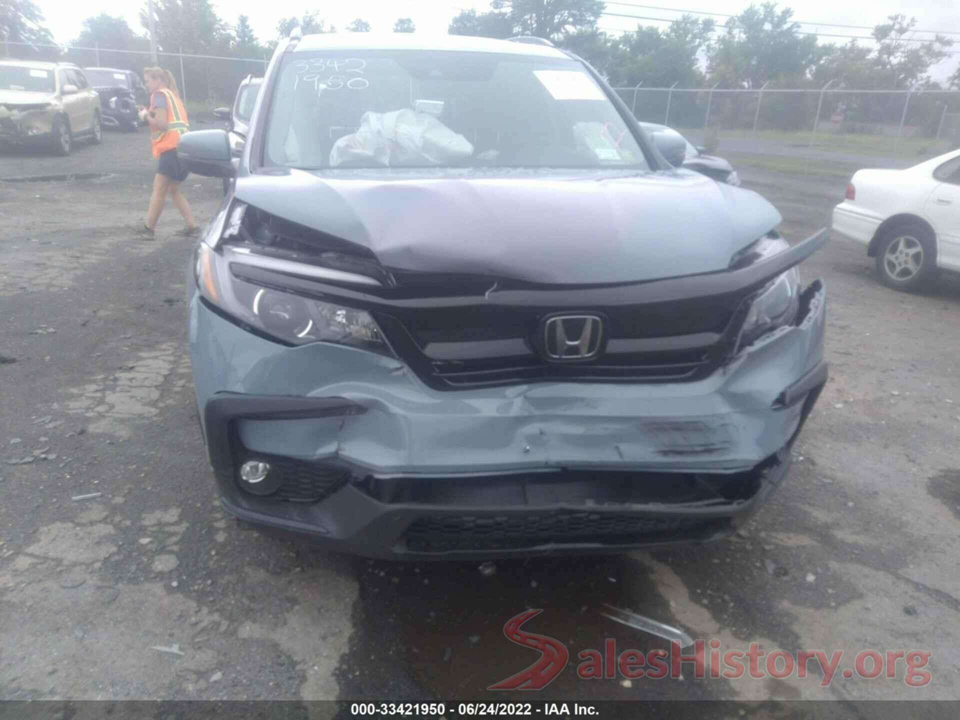 5FNYF6H21NB037478 2022 HONDA PILOT