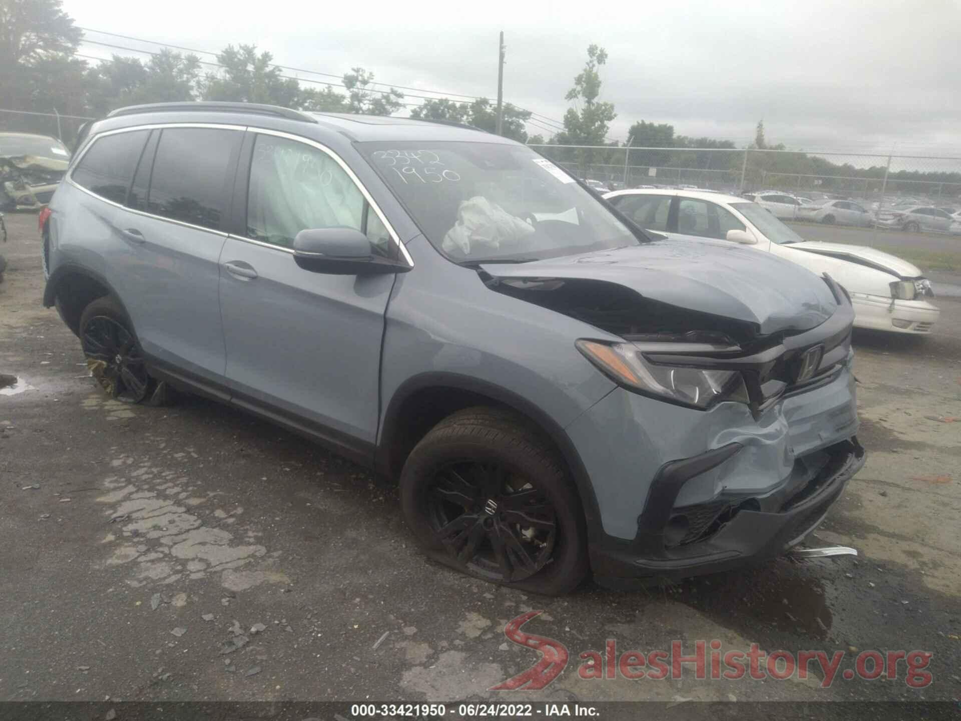 5FNYF6H21NB037478 2022 HONDA PILOT