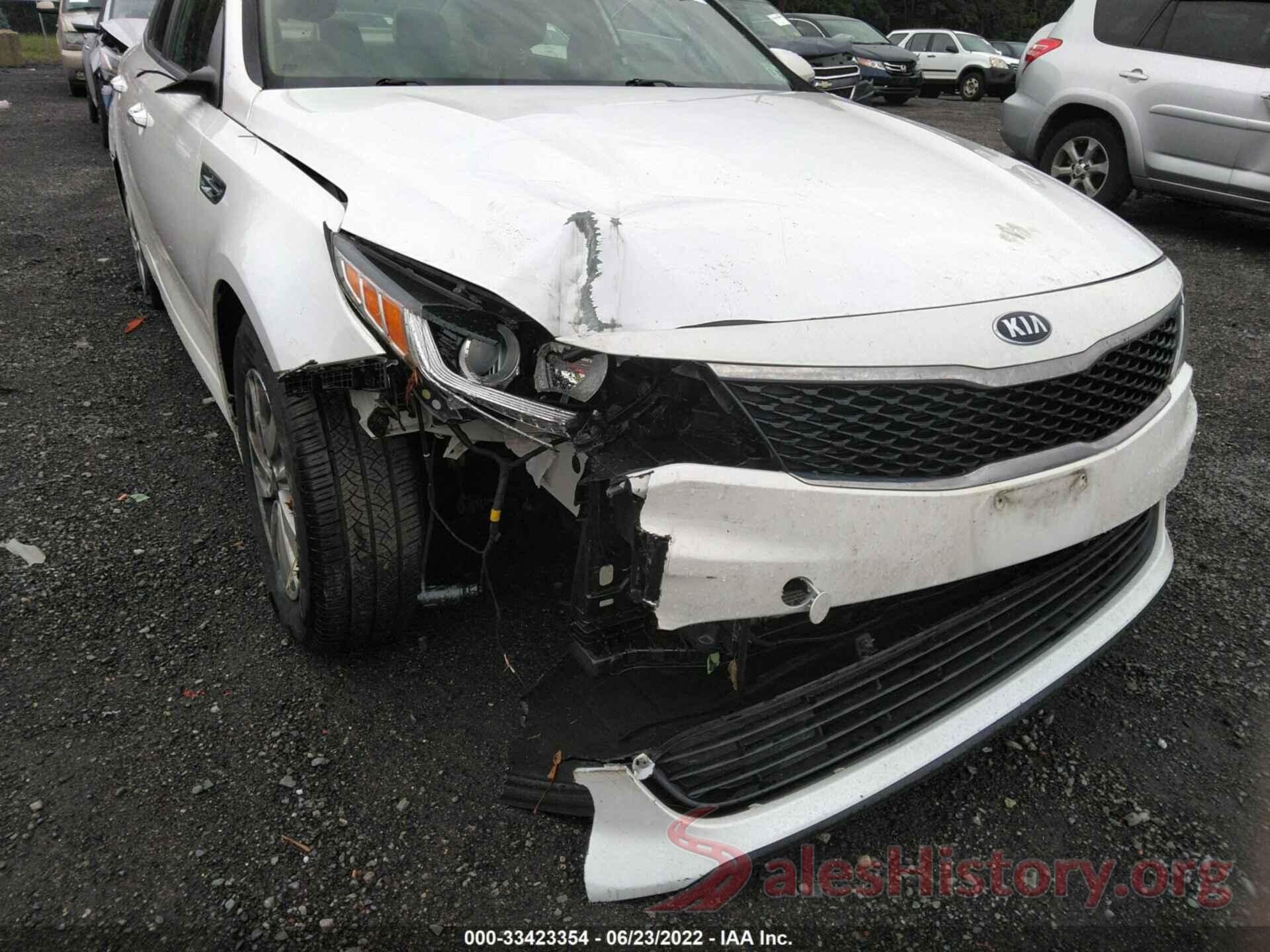 KNAGT4L30G5117350 2016 KIA OPTIMA