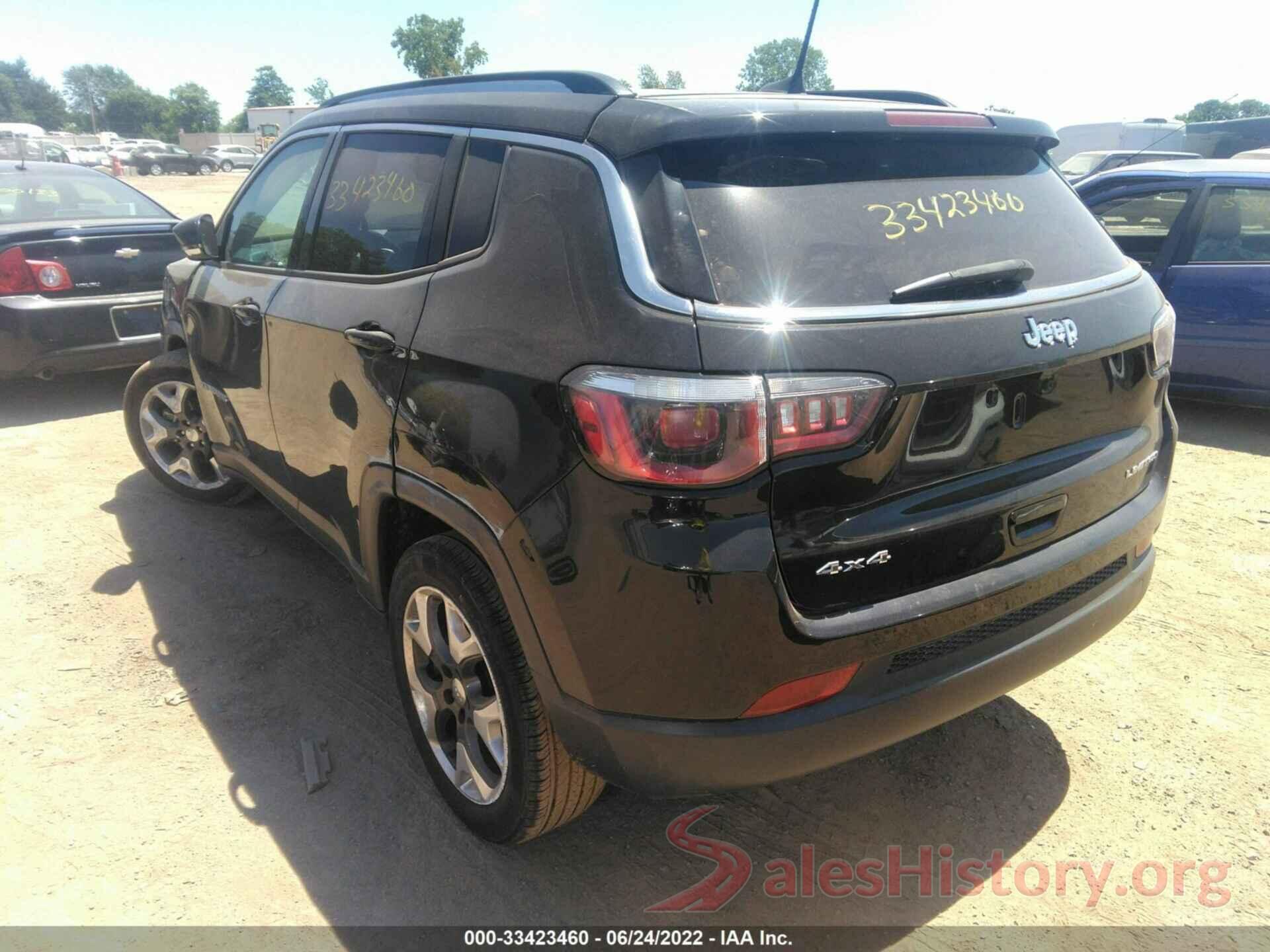 3C4NJDCB0KT766887 2019 JEEP COMPASS