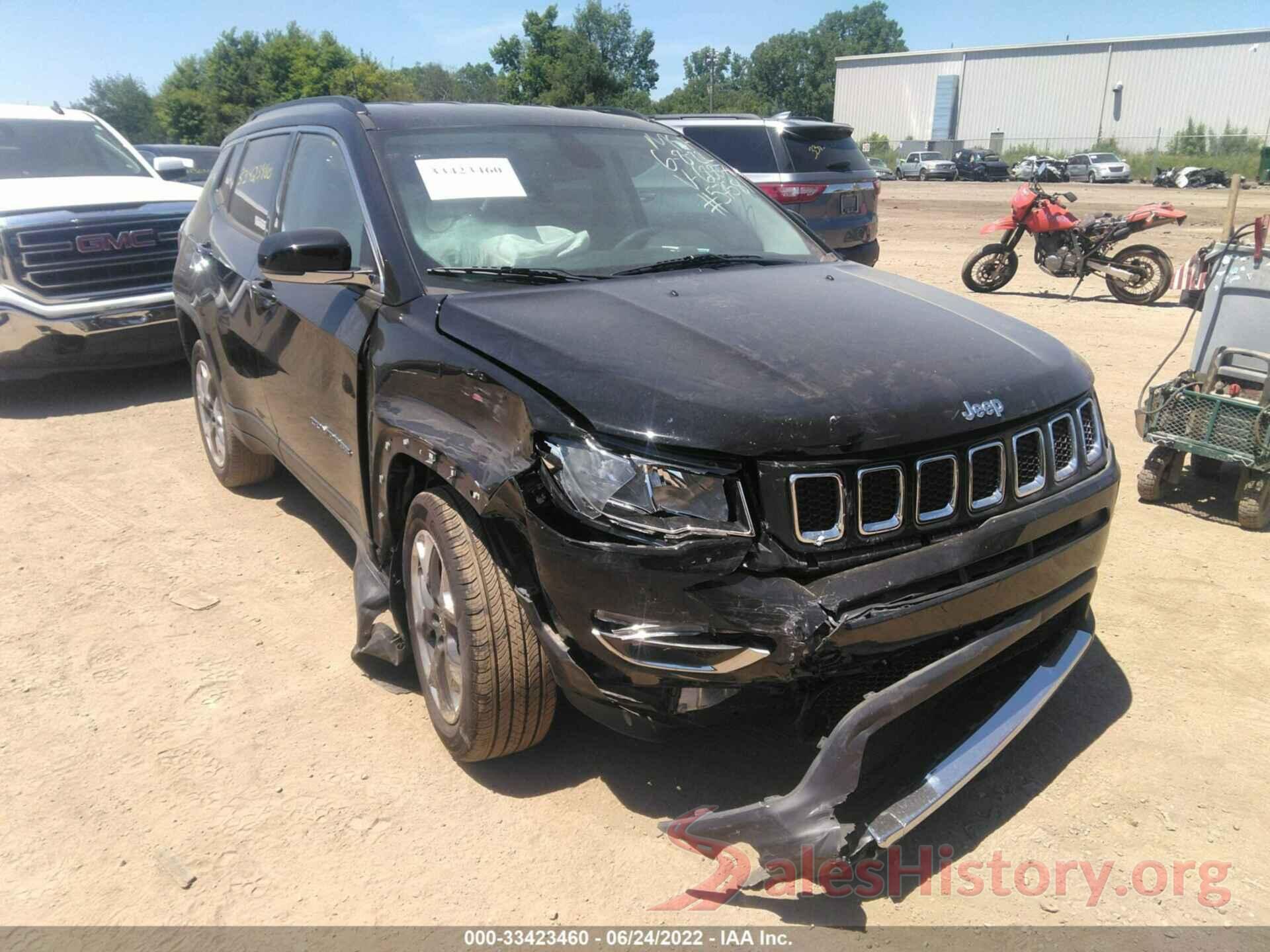 3C4NJDCB0KT766887 2019 JEEP COMPASS