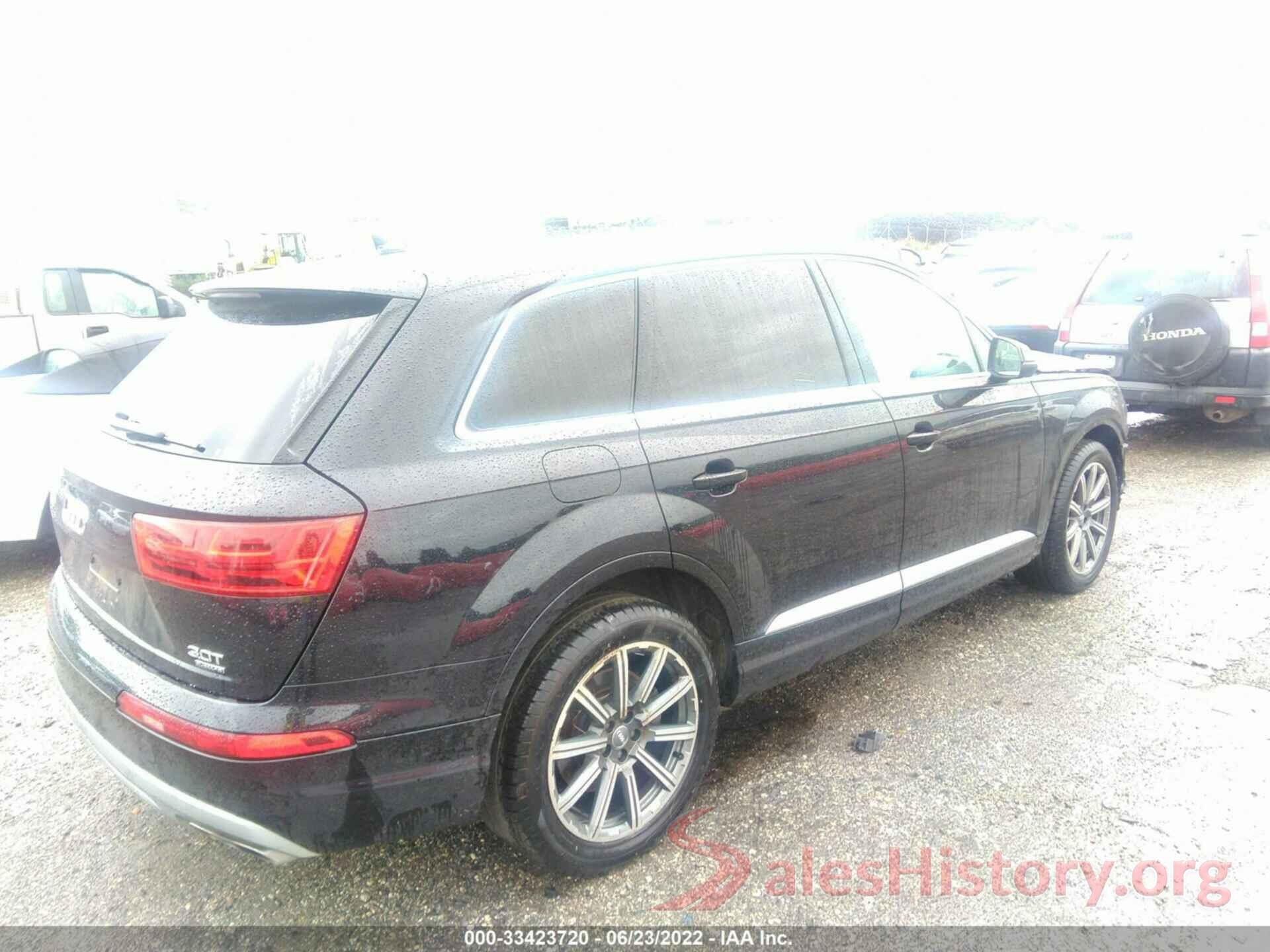 WA1VAAF70JD042458 2018 AUDI Q7