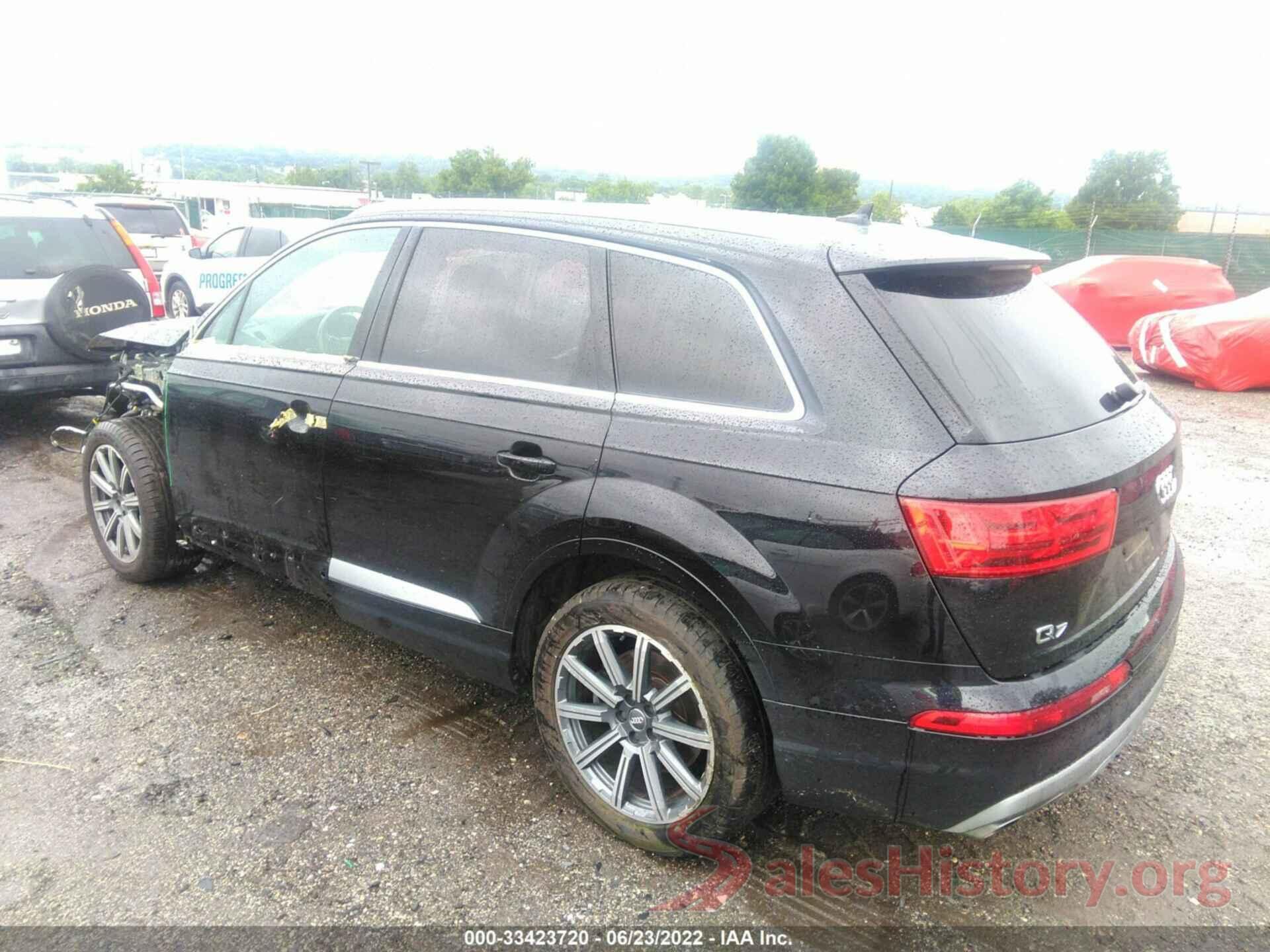 WA1VAAF70JD042458 2018 AUDI Q7