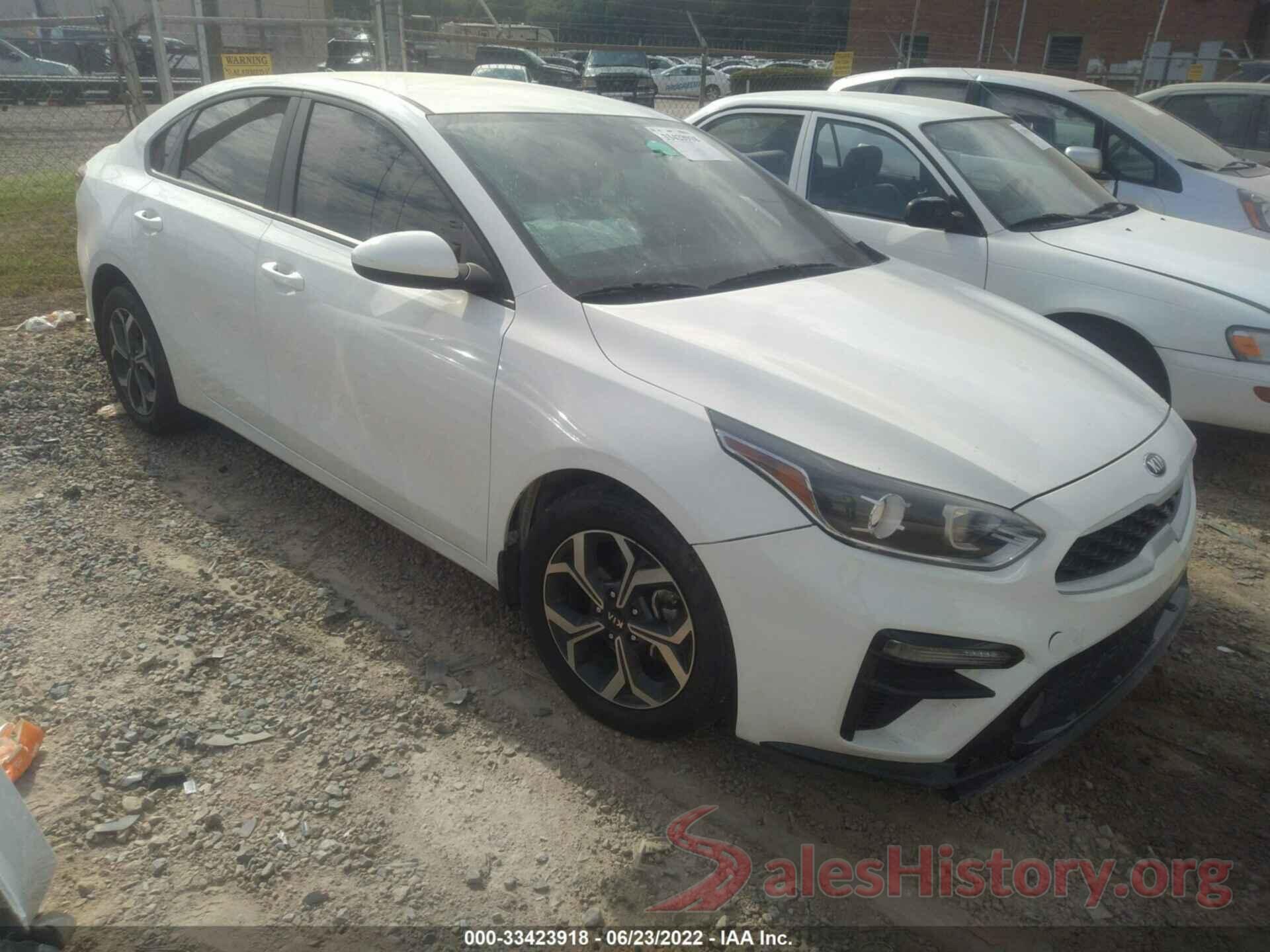 3KPF24AD2LE167257 2020 KIA FORTE