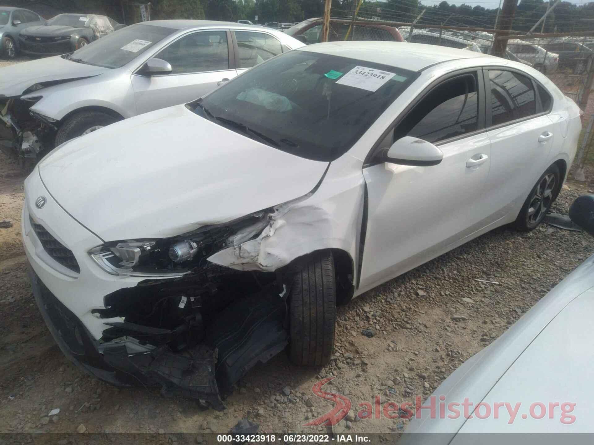 3KPF24AD2LE167257 2020 KIA FORTE