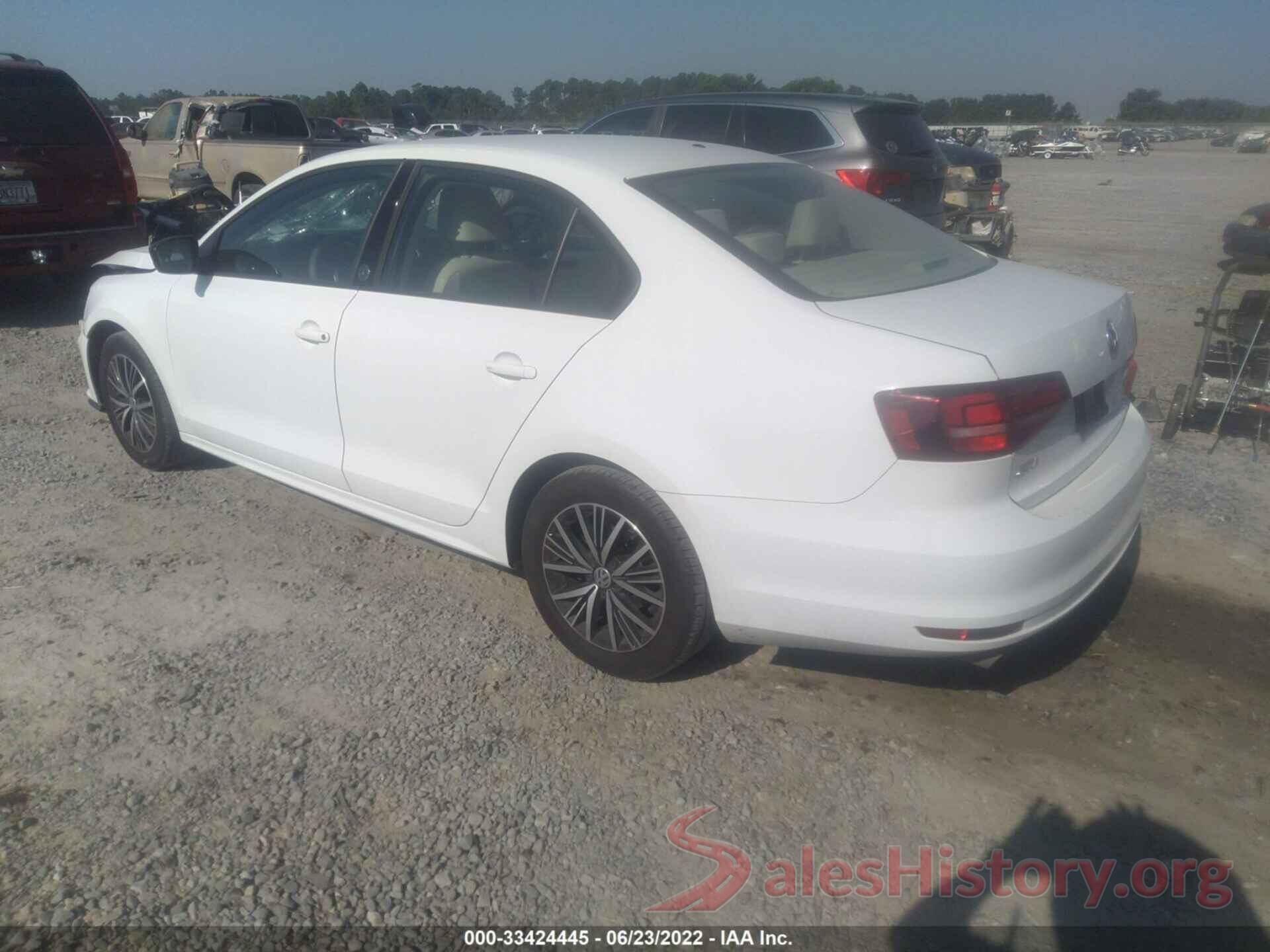 3VWDB7AJ2JM206184 2018 VOLKSWAGEN JETTA