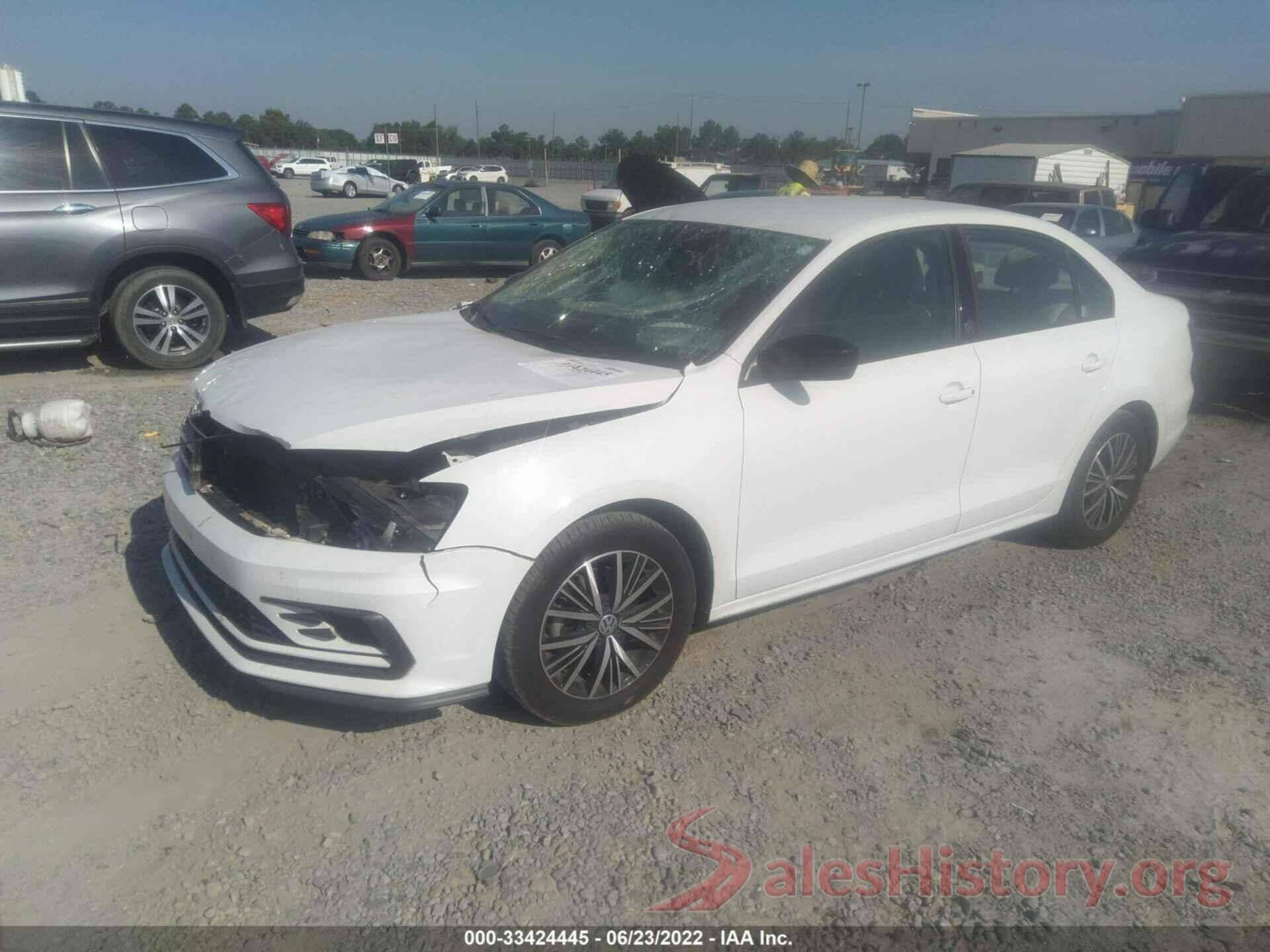 3VWDB7AJ2JM206184 2018 VOLKSWAGEN JETTA