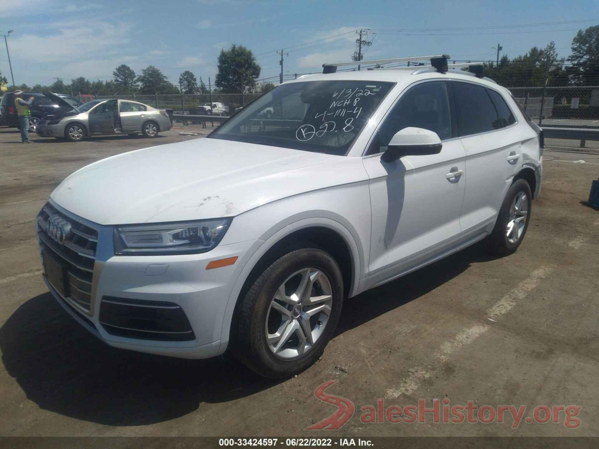 WA1ANAFY3K2115492 2019 AUDI Q5