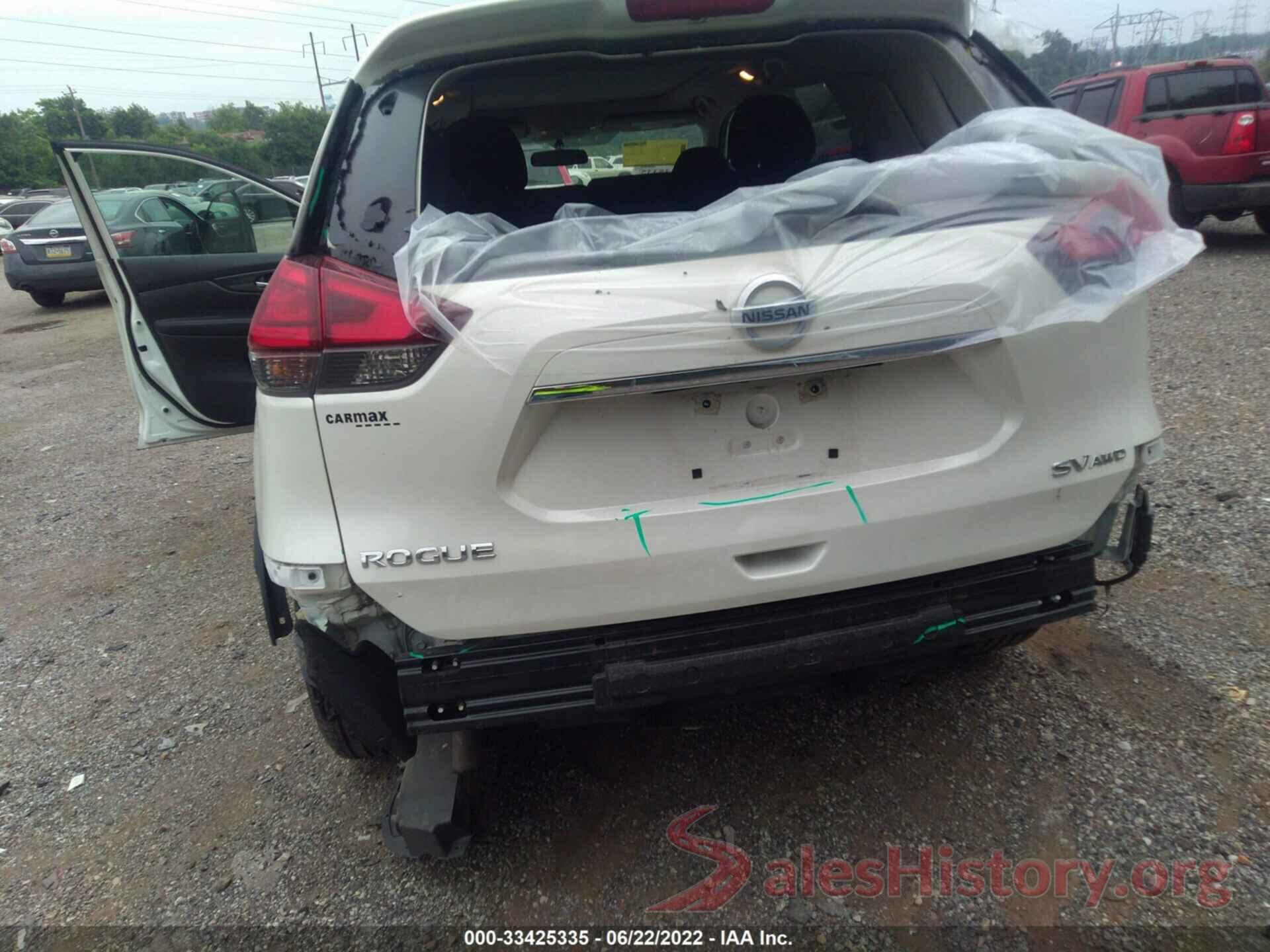 5N1AT2MV5HC775414 2017 NISSAN ROGUE