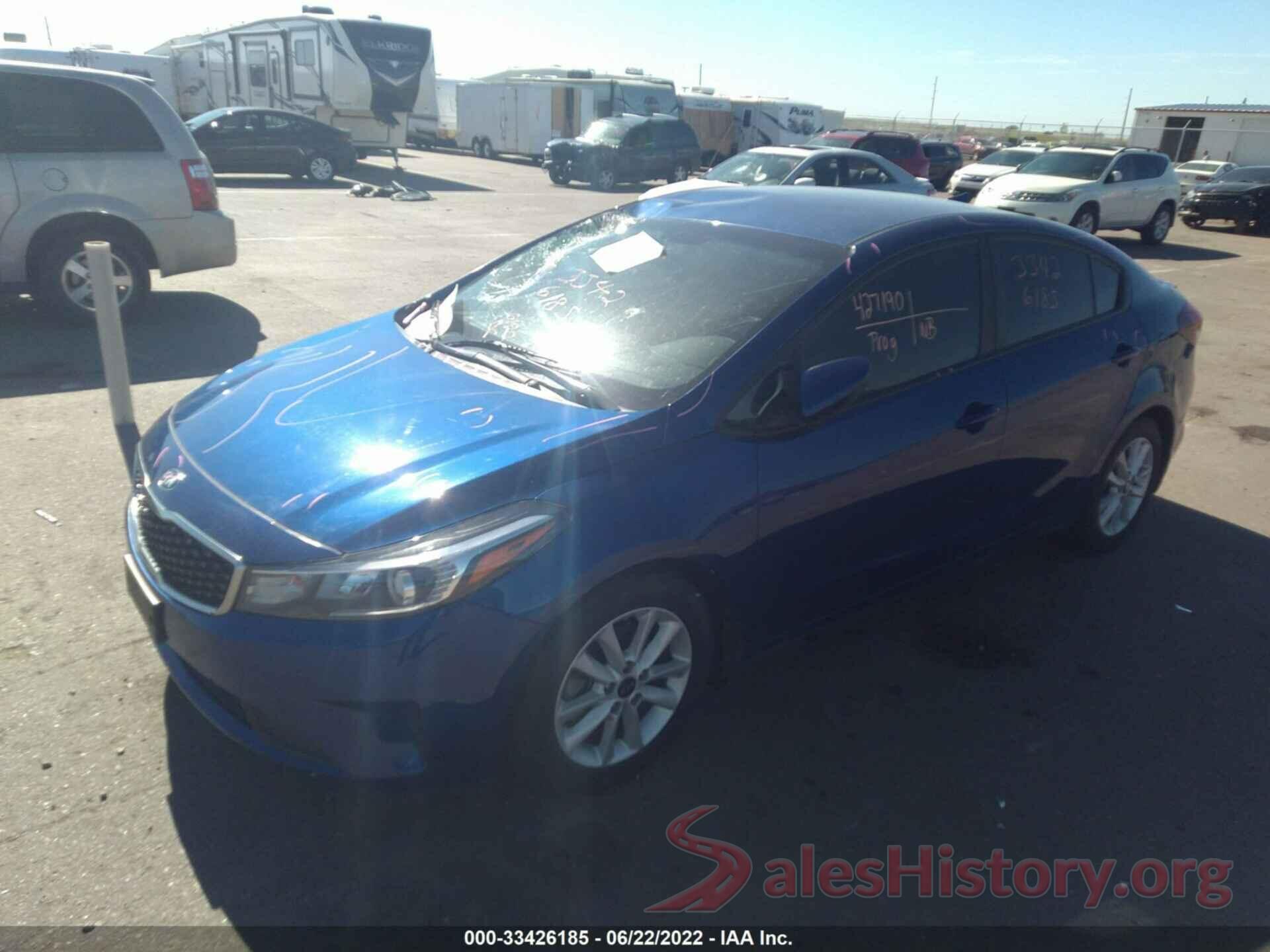 3KPFL4A73HE109169 2017 KIA FORTE