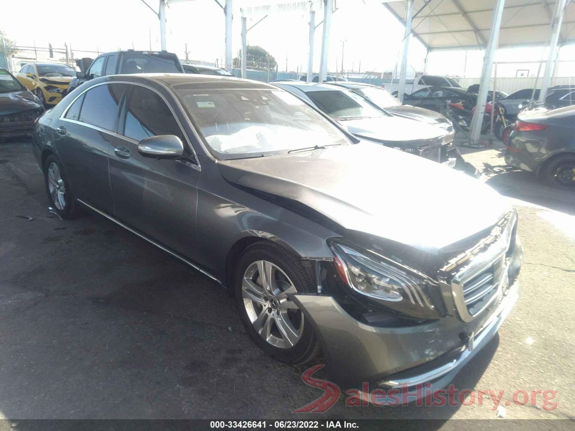 WDDUG6GB7JA348046 2018 MERCEDES-BENZ S-CLASS