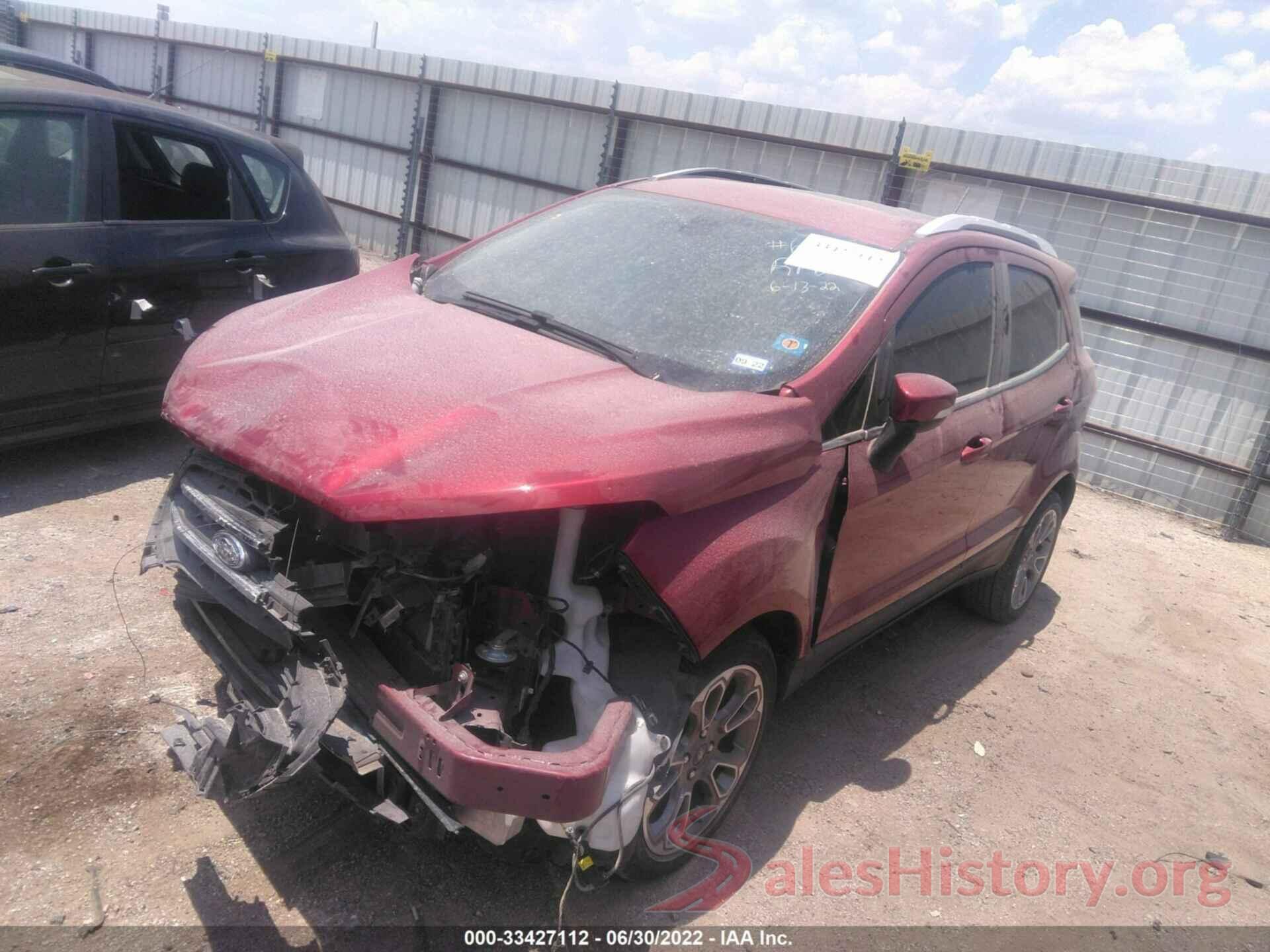 MAJ3S2KE8KC278017 2019 FORD ECOSPORT