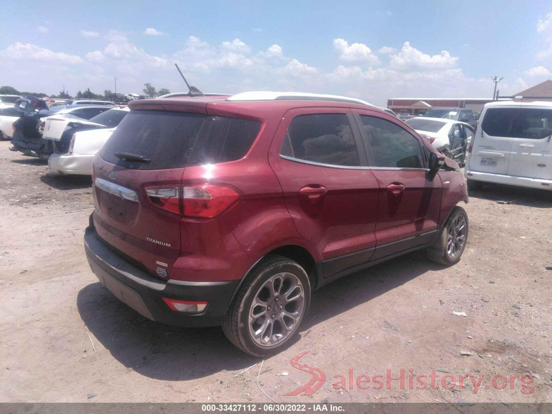 MAJ3S2KE8KC278017 2019 FORD ECOSPORT