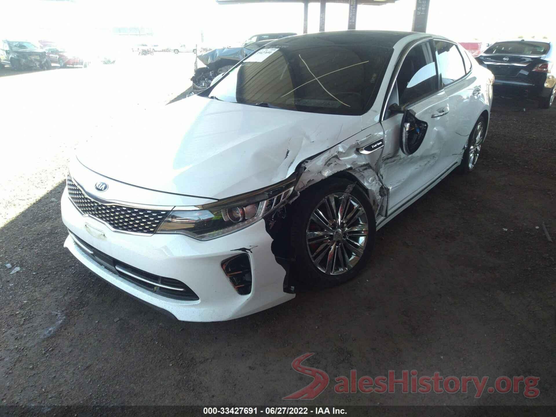 5XXGV4L26GG084984 2016 KIA OPTIMA