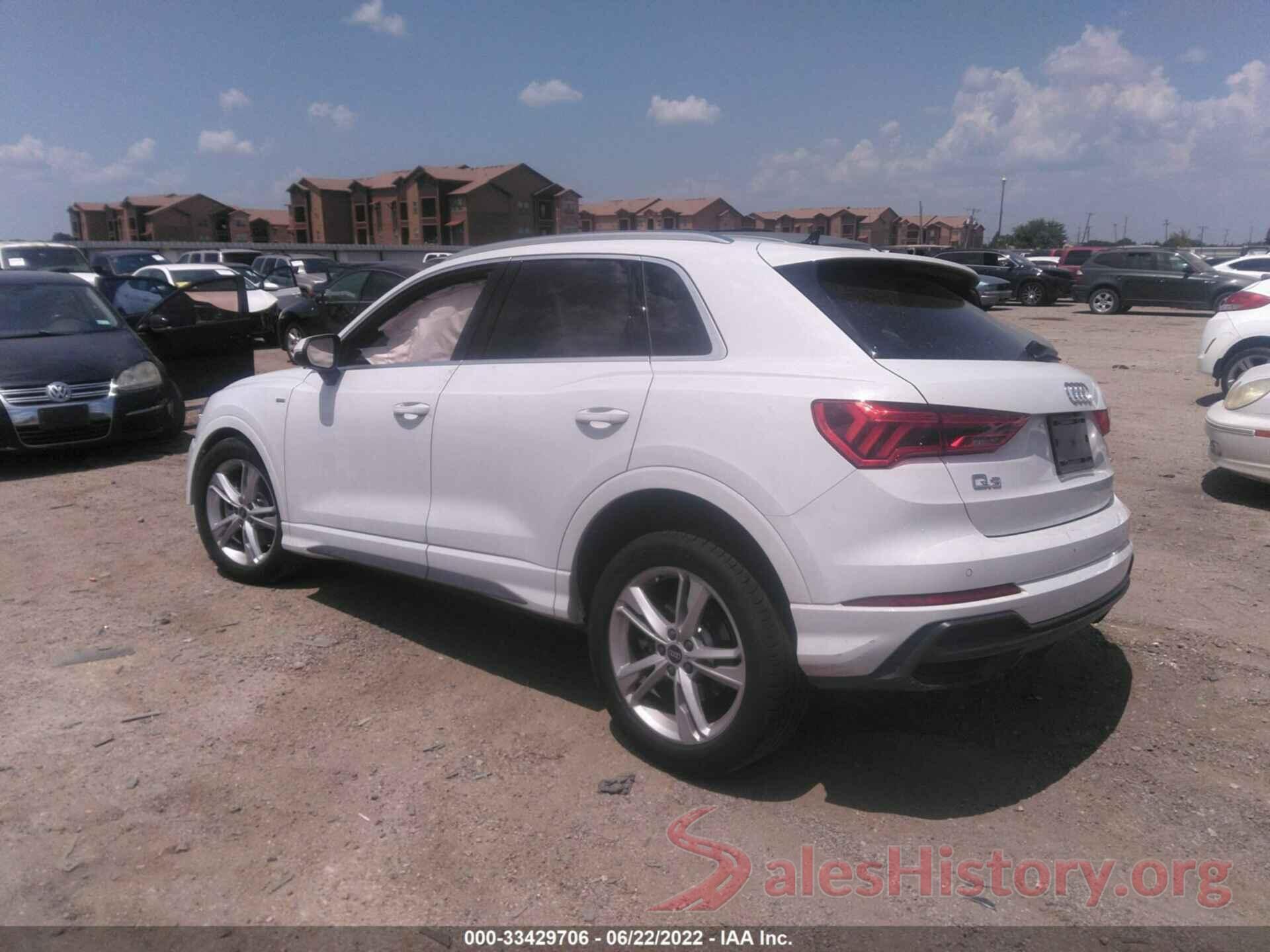 WA1EECF30N1021310 2022 AUDI Q3