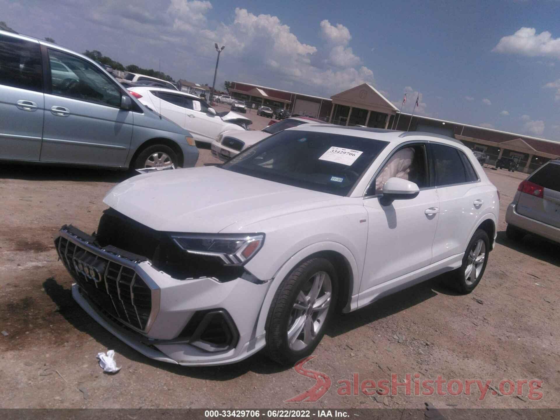 WA1EECF30N1021310 2022 AUDI Q3