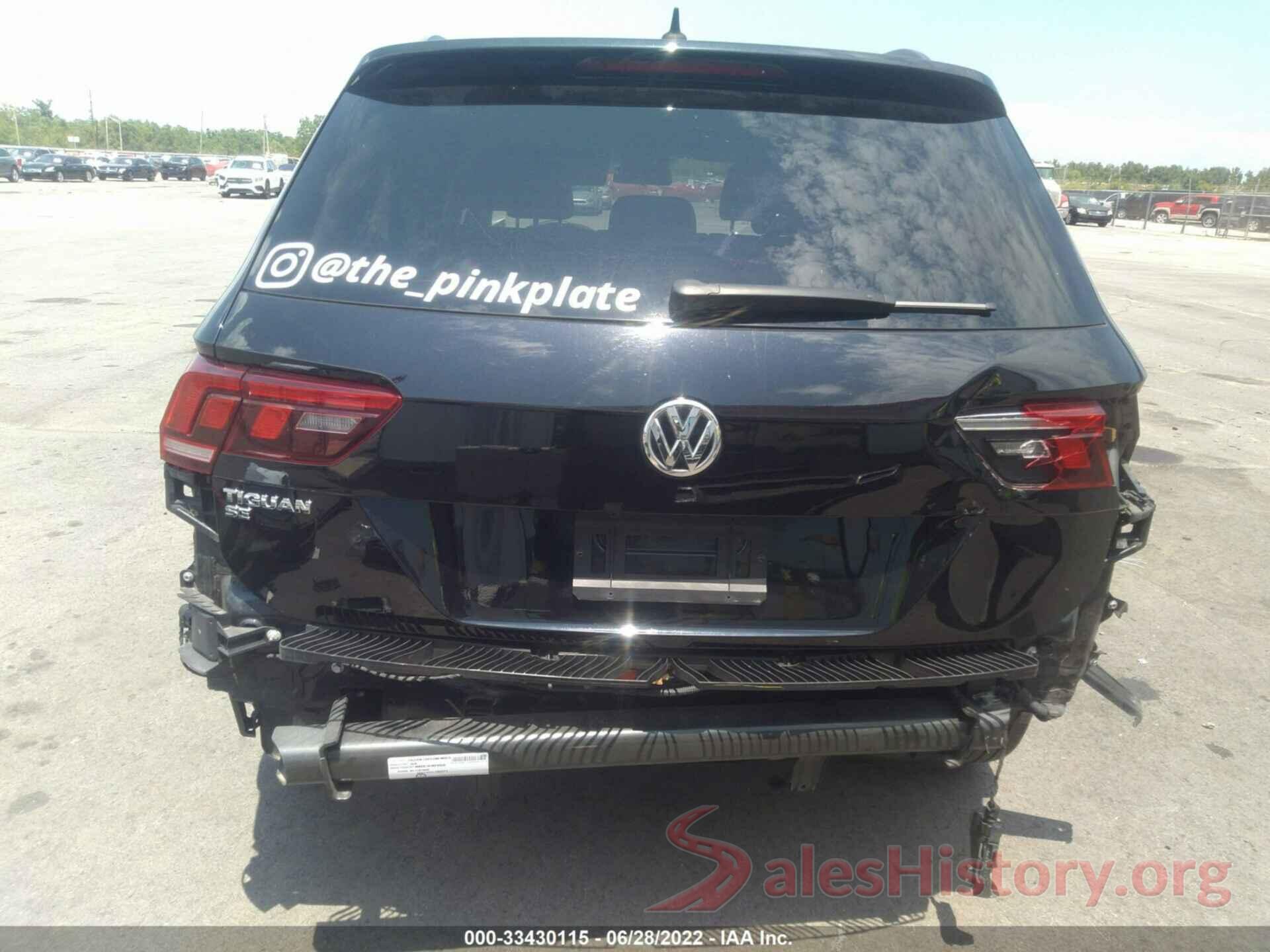 3VV3B7AX8LM035514 2020 VOLKSWAGEN TIGUAN