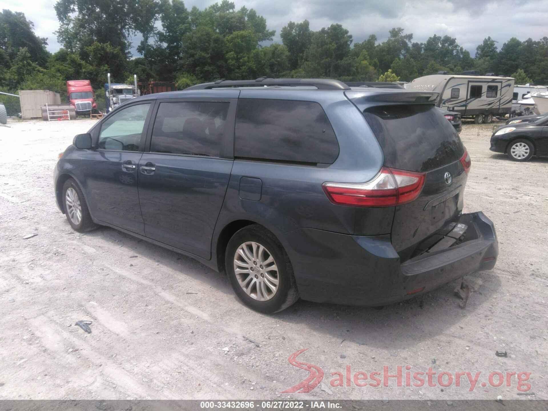 5TDYK3DC8FS645925 2015 TOYOTA SIENNA