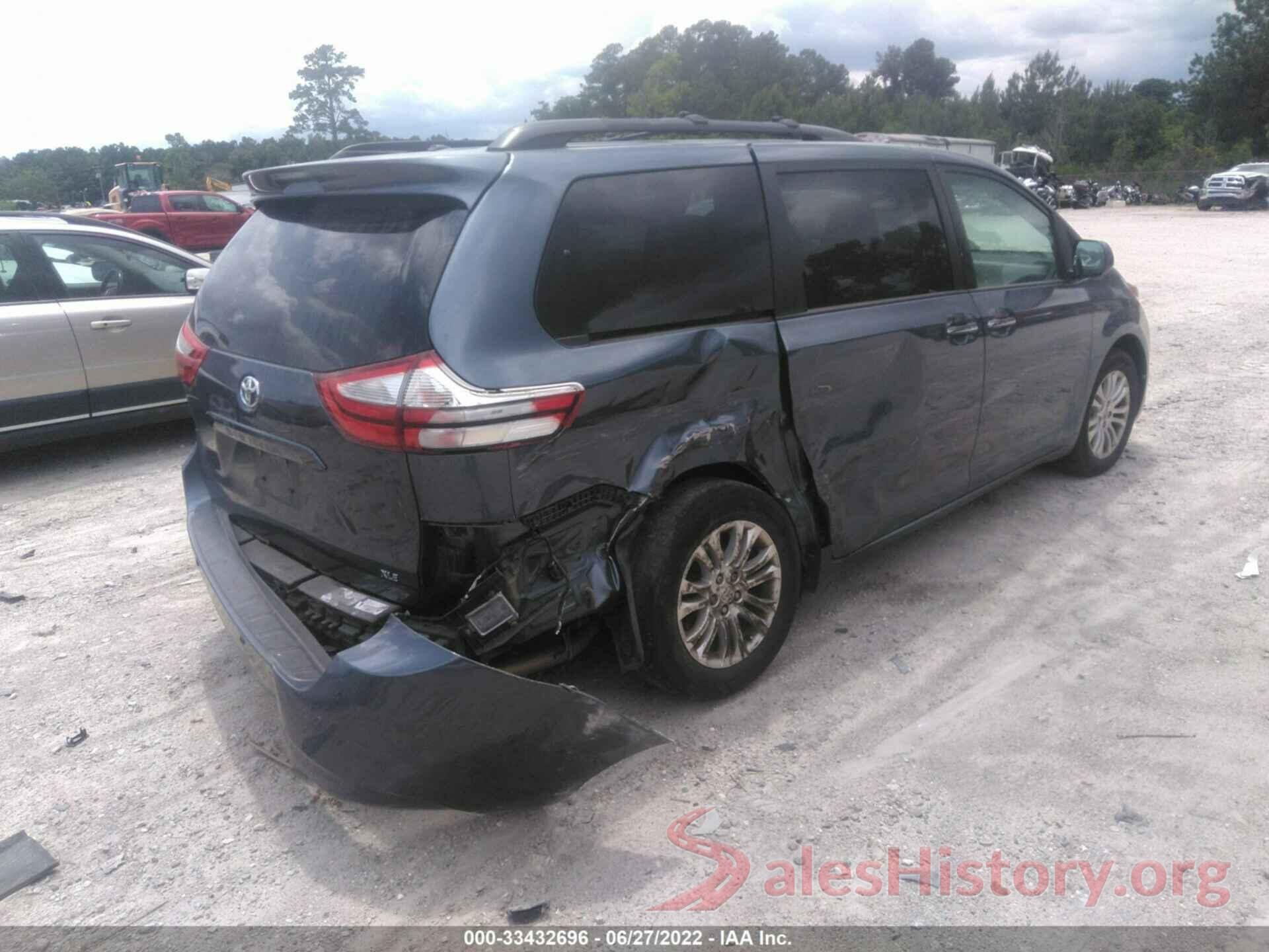 5TDYK3DC8FS645925 2015 TOYOTA SIENNA