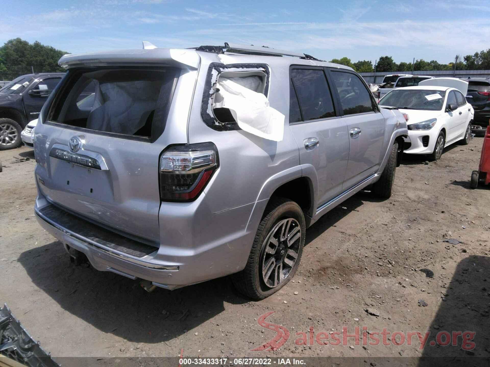 JTEBU5JR7K5647651 2019 TOYOTA 4RUNNER