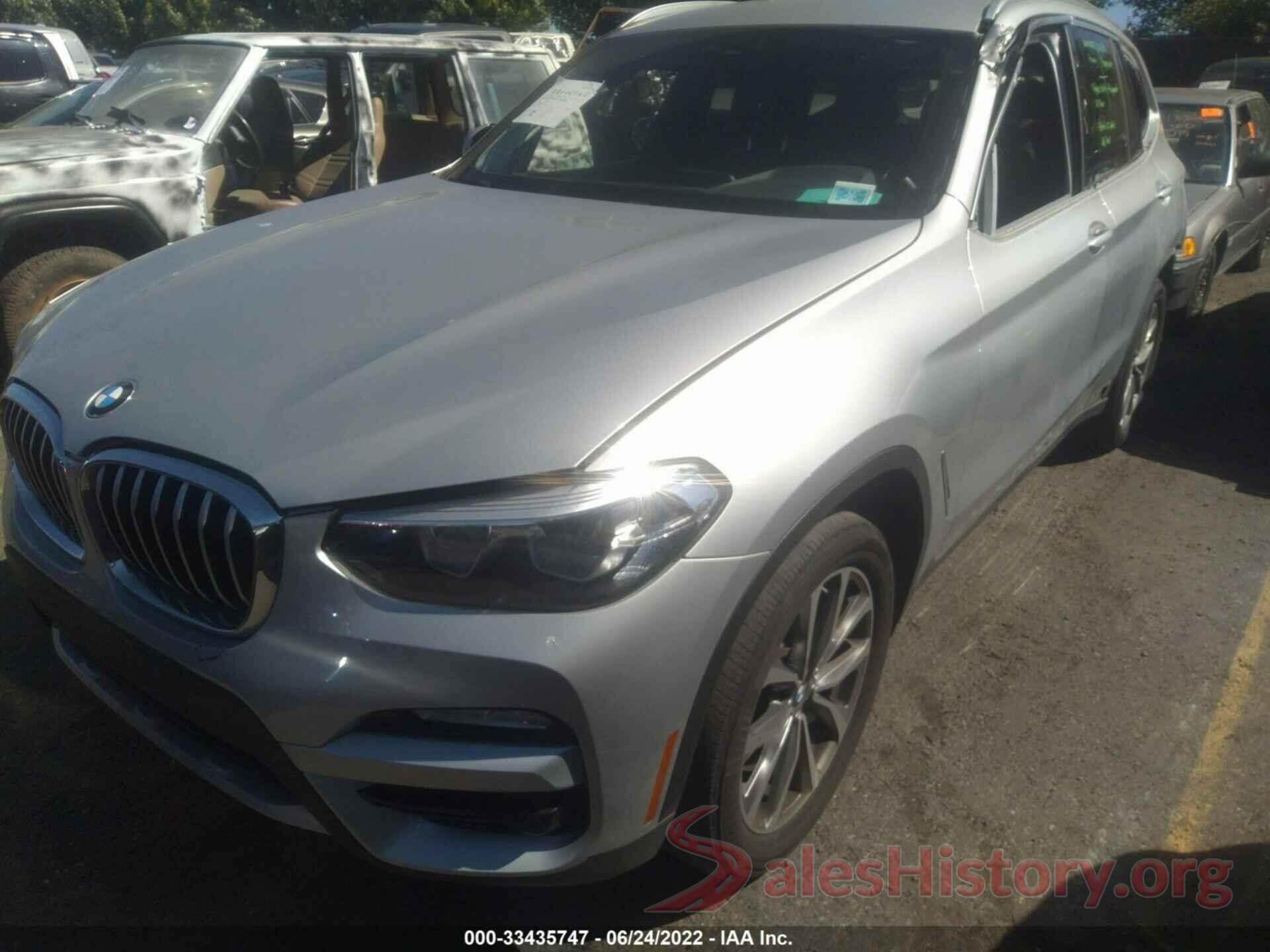 5UXTR9C53KLE17467 2019 BMW X3