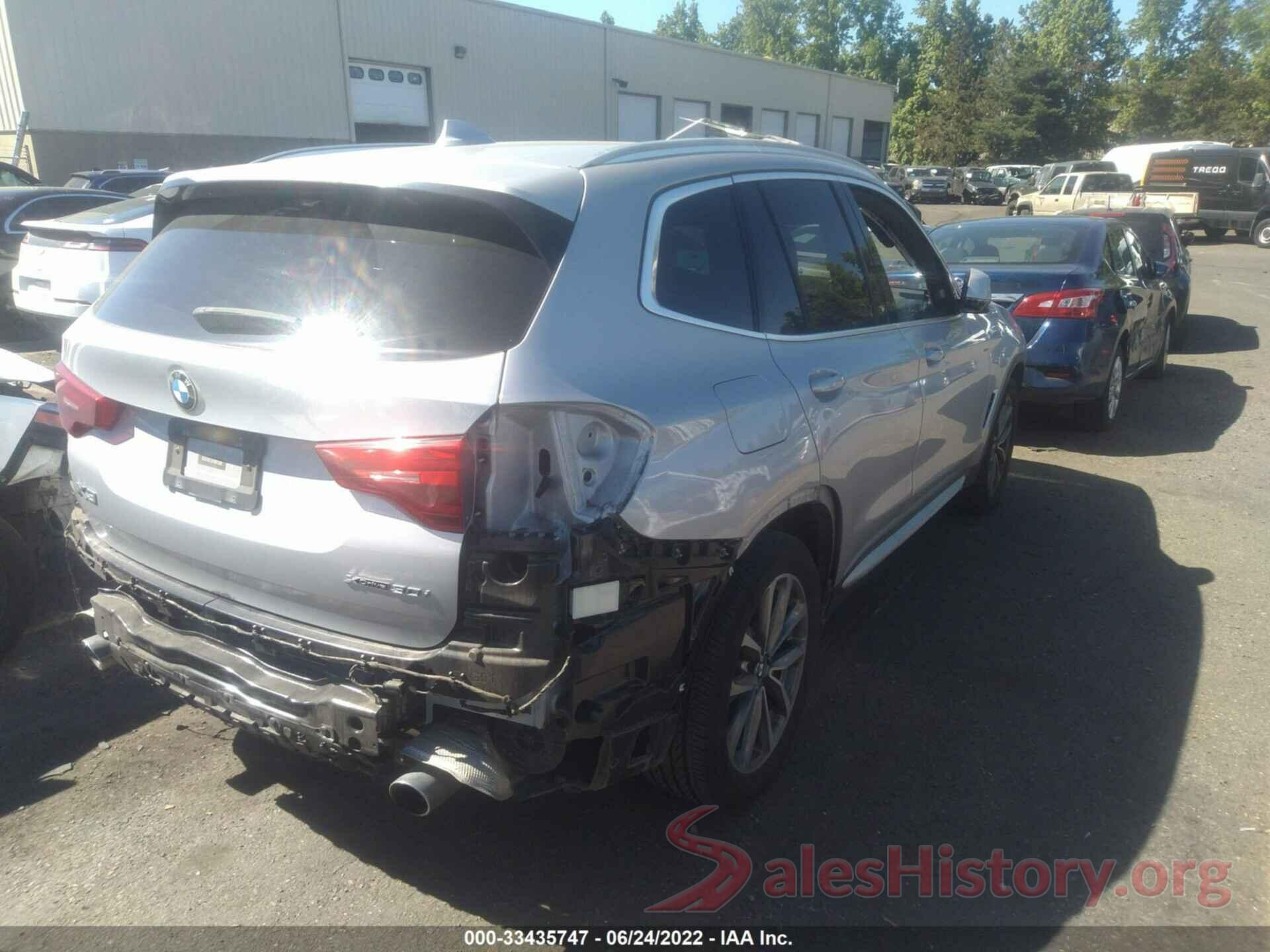 5UXTR9C53KLE17467 2019 BMW X3