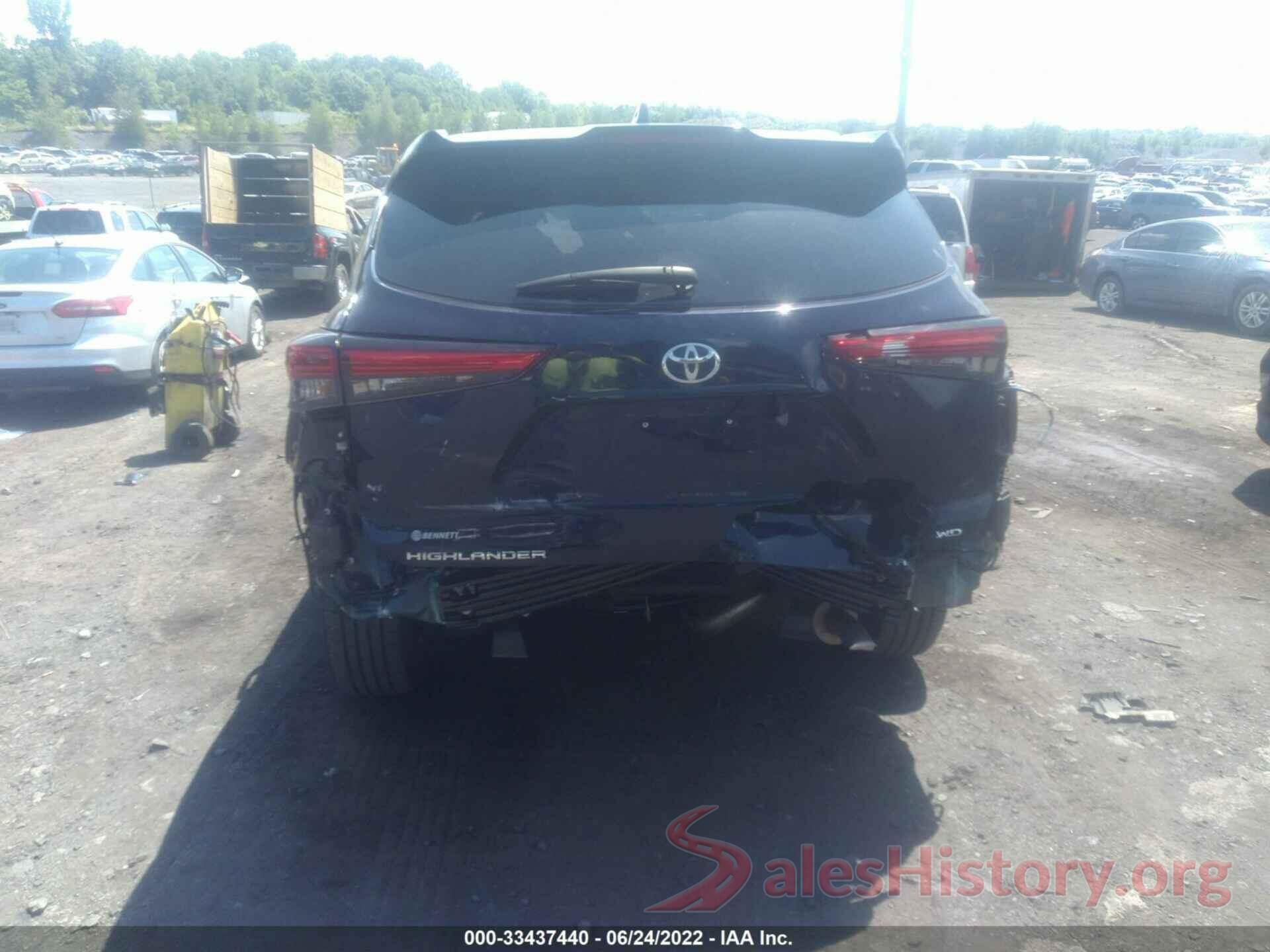 5TDHZRBH5MS109749 2021 TOYOTA HIGHLANDER