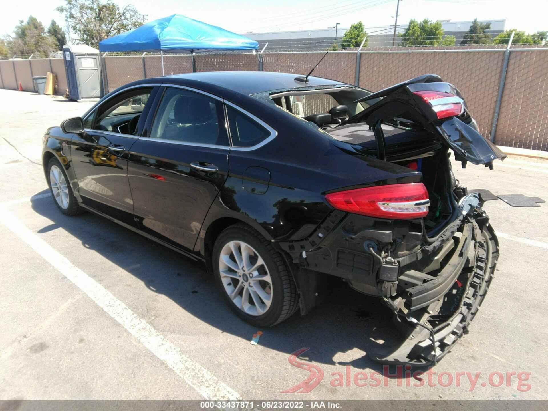 3FA6P0SU7KR211033 2019 FORD FUSION ENERGI