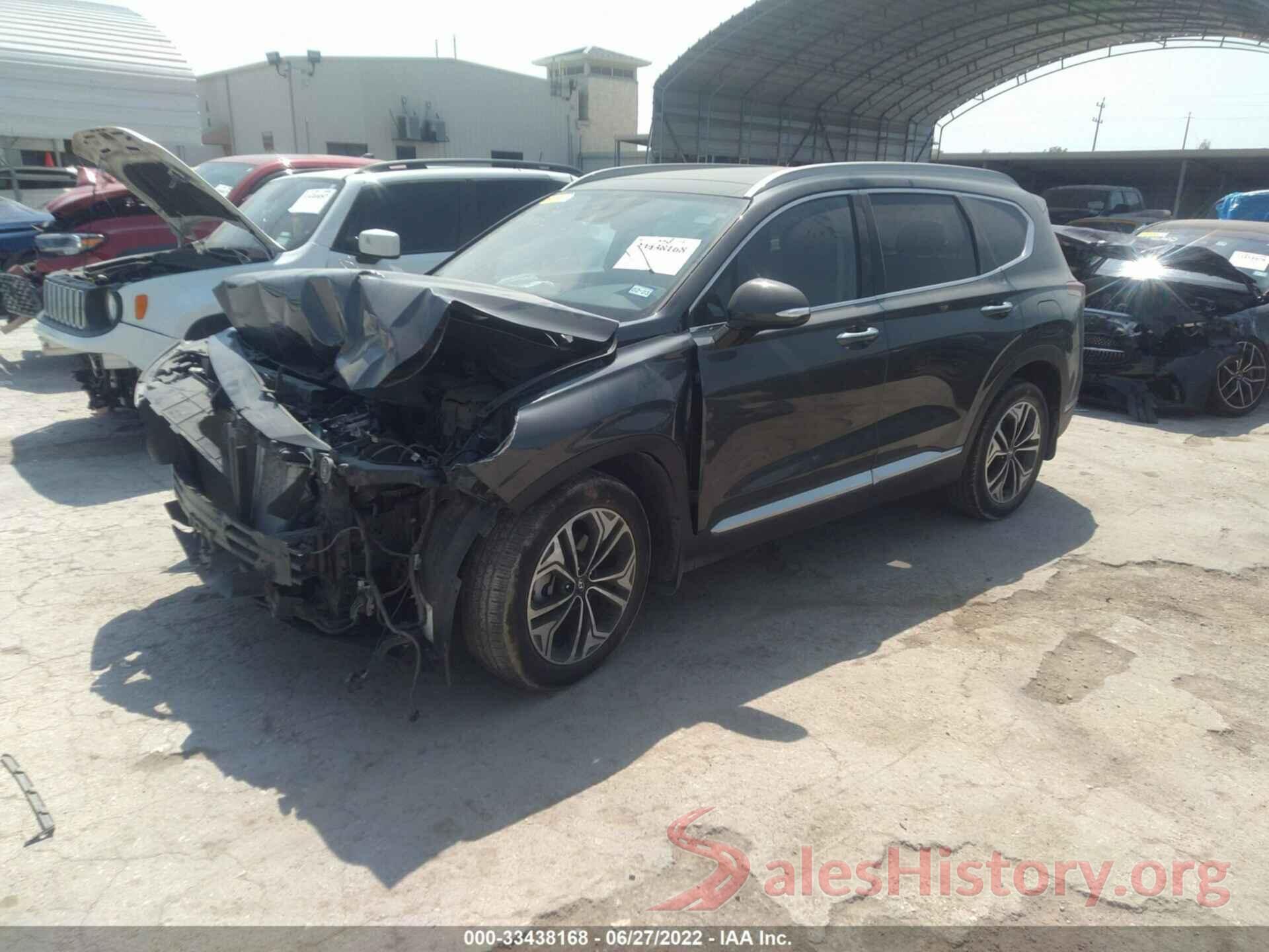 5NMS53AA2KH099684 2019 HYUNDAI SANTA FE