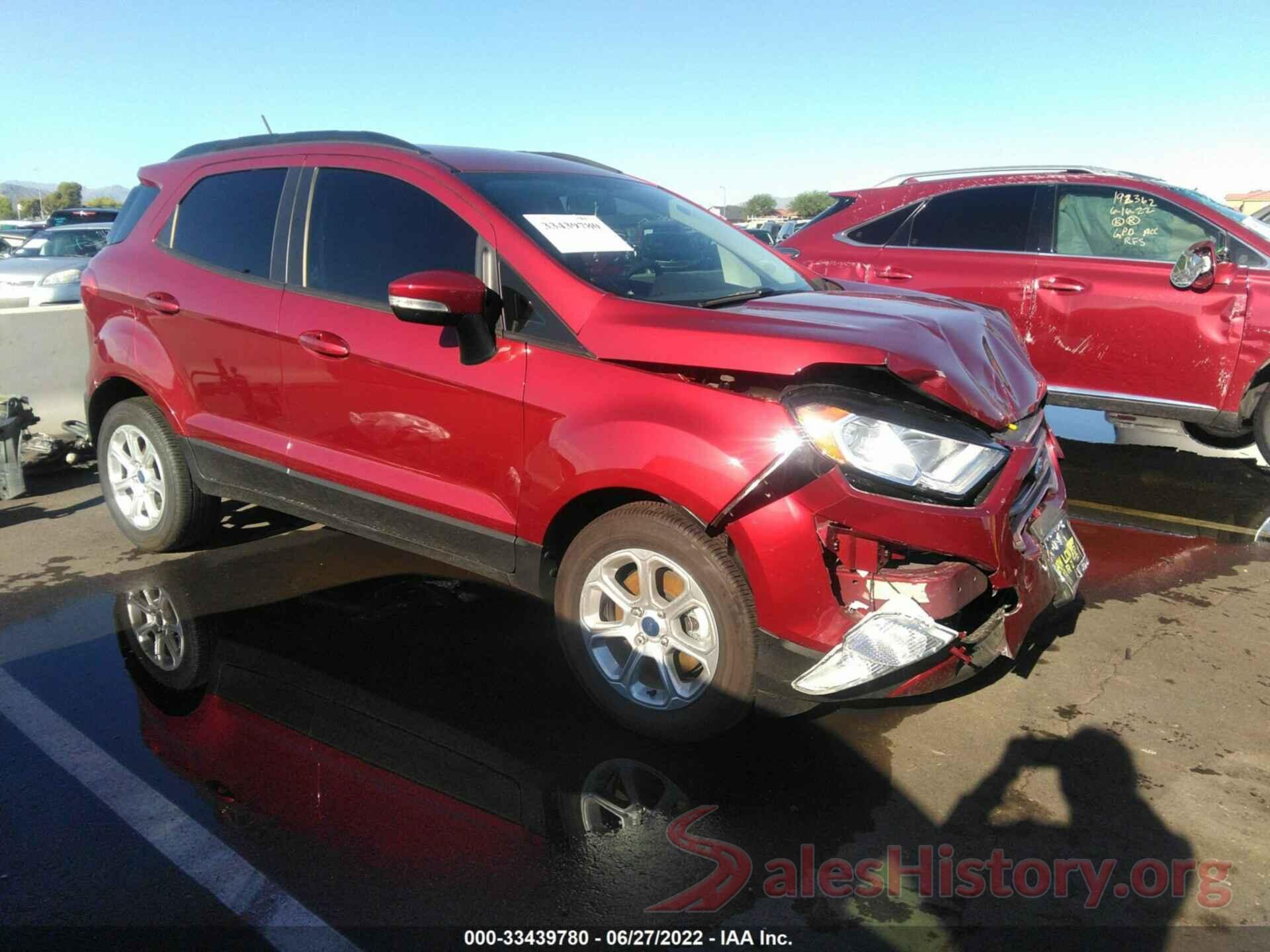 MAJ3S2GE9MC444086 2021 FORD ECOSPORT