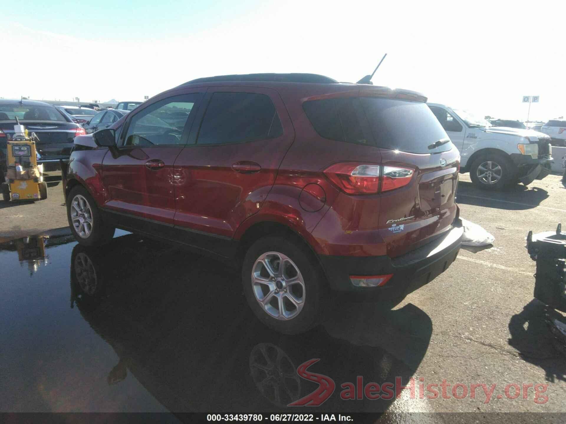 MAJ3S2GE9MC444086 2021 FORD ECOSPORT