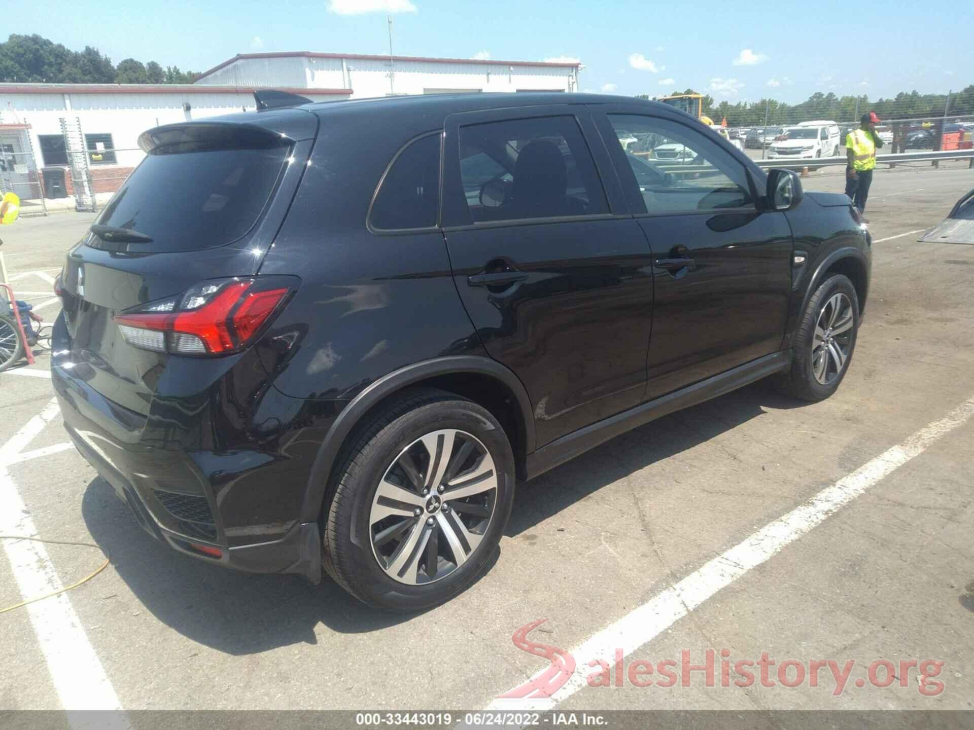 JA4AP3AU1LU009381 2020 MITSUBISHI OUTLANDER SPORT