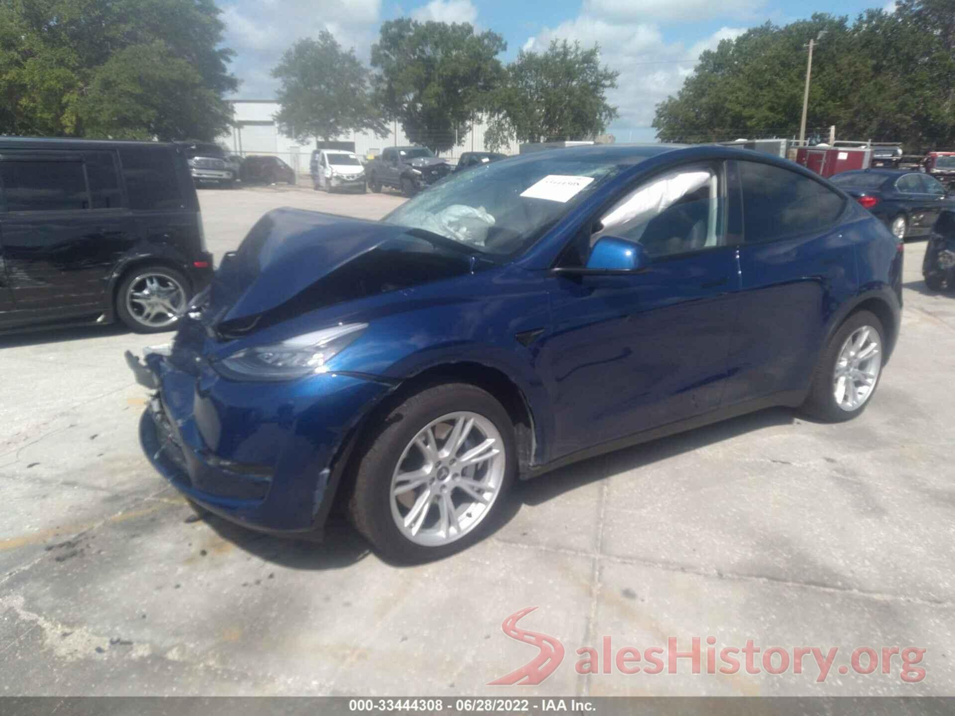 5YJYGDEF3LF005850 2020 TESLA MODEL Y