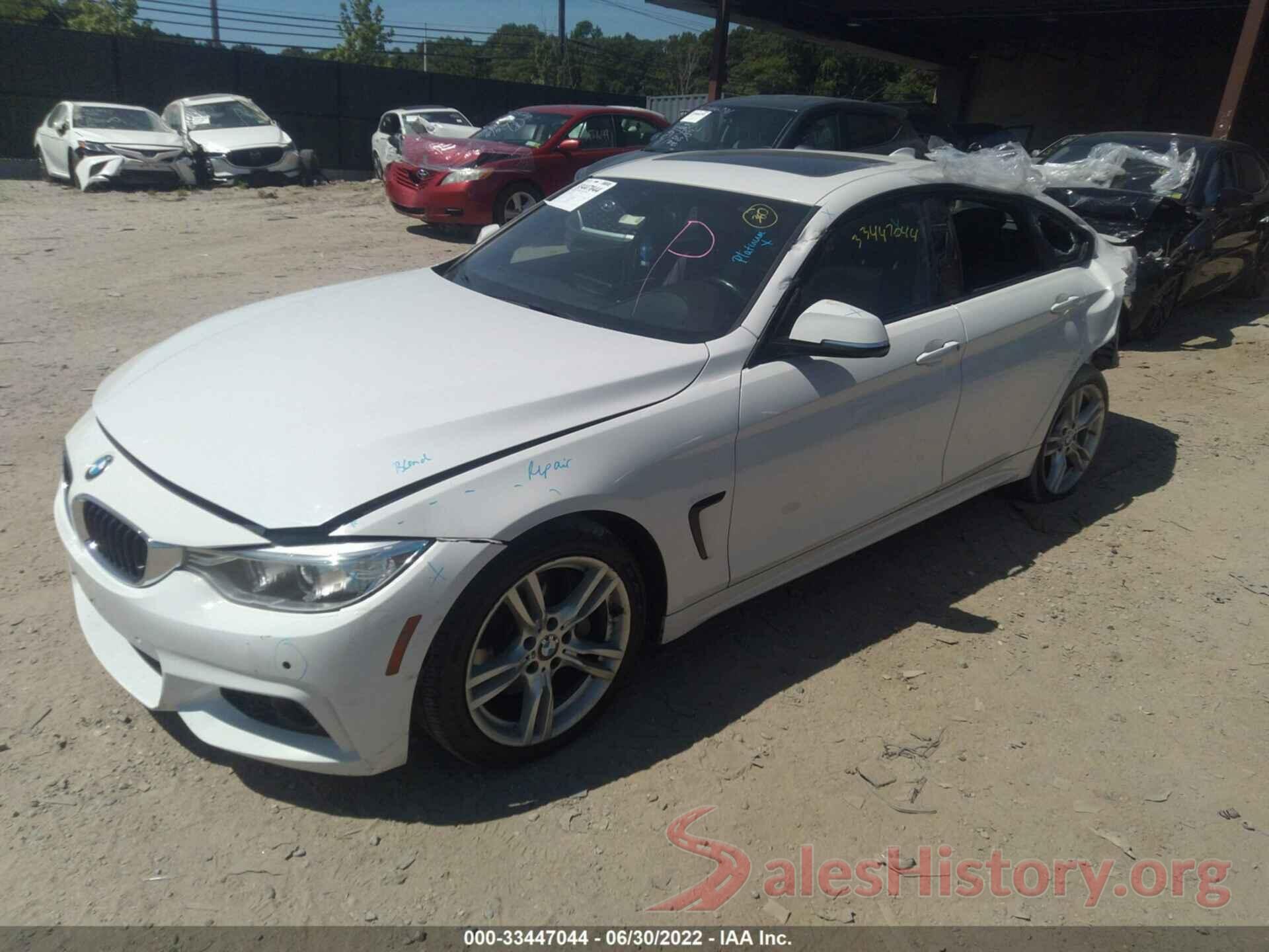 WBA4F9C34HG813058 2017 BMW 4 SERIES