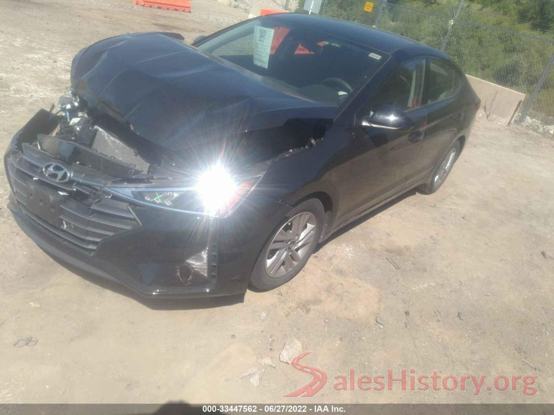 5NPD84LF5KH398216 2019 HYUNDAI ELANTRA