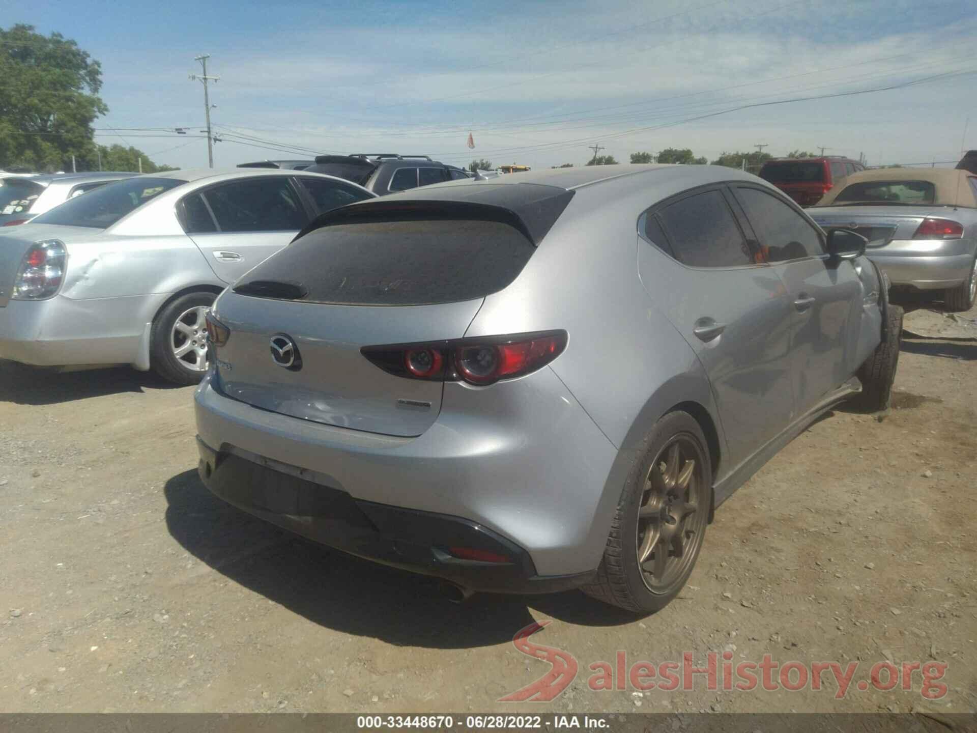 JM1BPANMXK1115174 2019 MAZDA MAZDA3 HATCHBACK