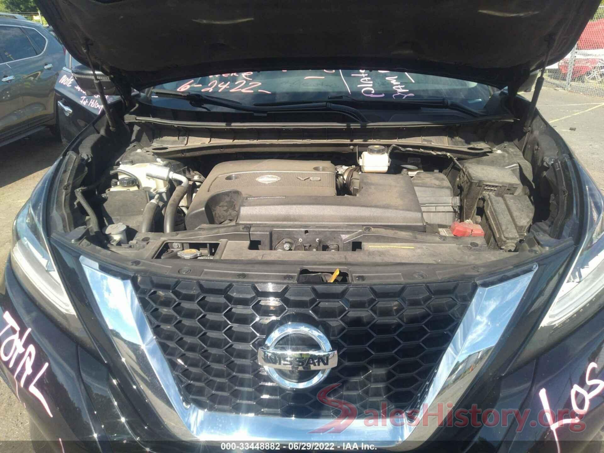 5N1AZ2MS1KN162495 2019 NISSAN MURANO