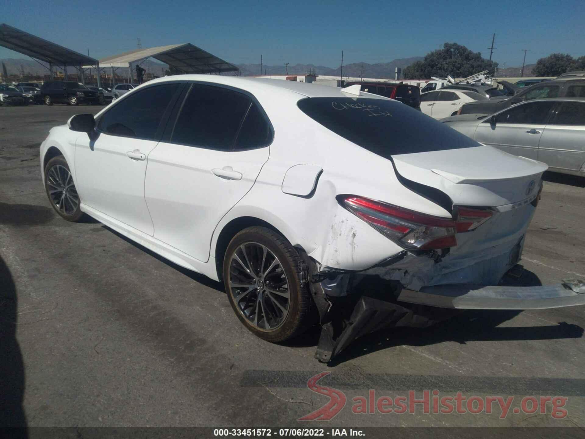 4T1B11HK9KU765541 2019 TOYOTA CAMRY