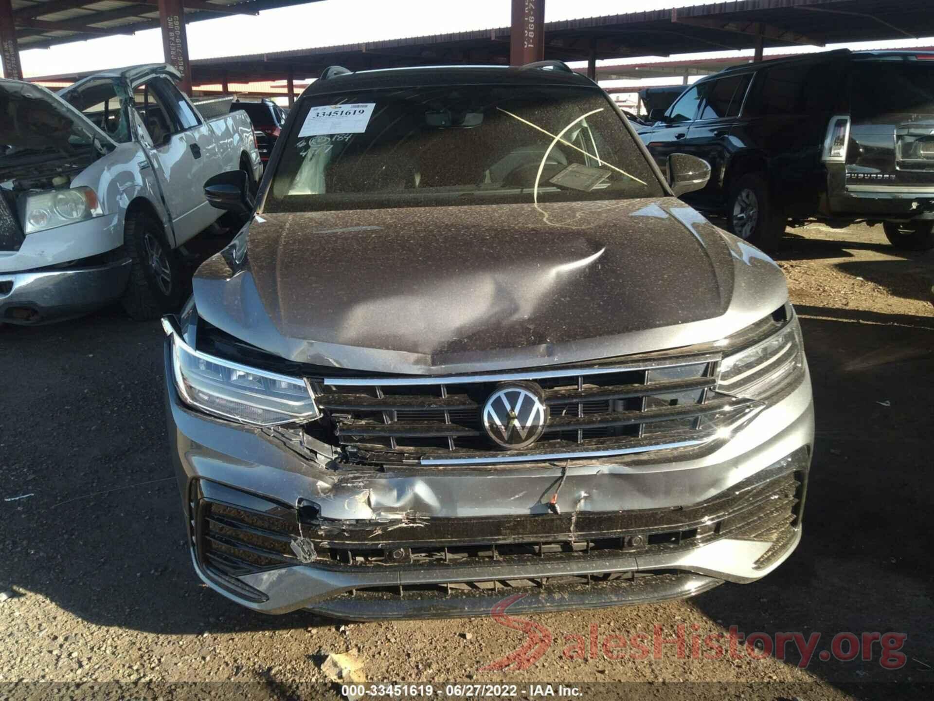 3VVCB7AX9NM054317 2022 VOLKSWAGEN TIGUAN