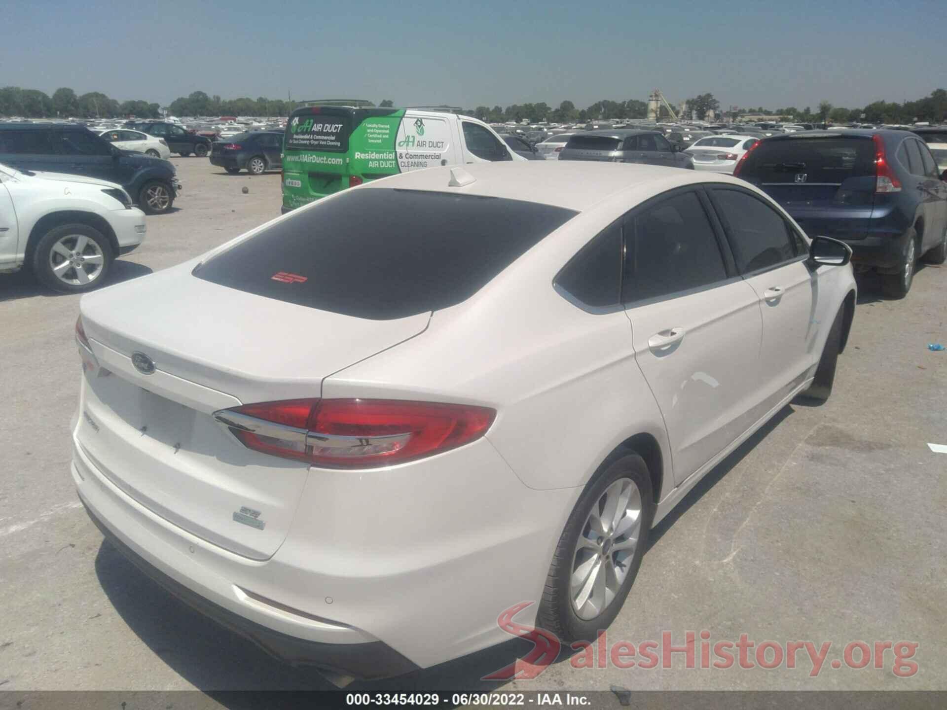 3FA6P0HD6KR108306 2019 FORD FUSION