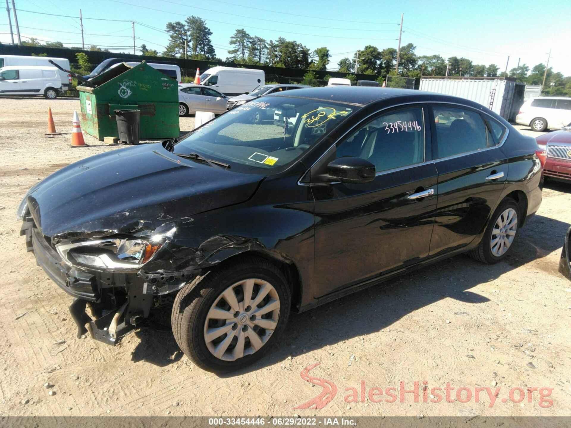 3N1AB7APXHY351764 2017 NISSAN SENTRA