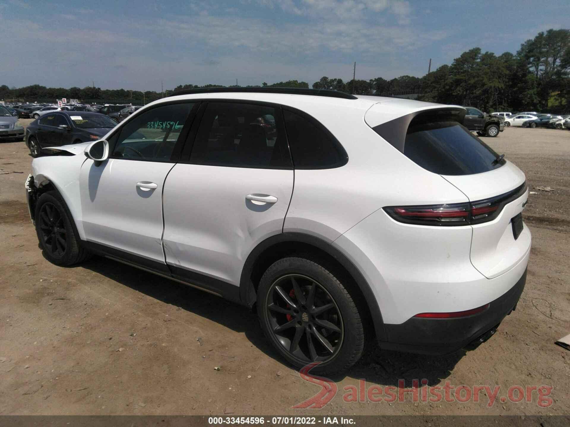 WP1AB2AY5KDA65466 2019 PORSCHE CAYENNE