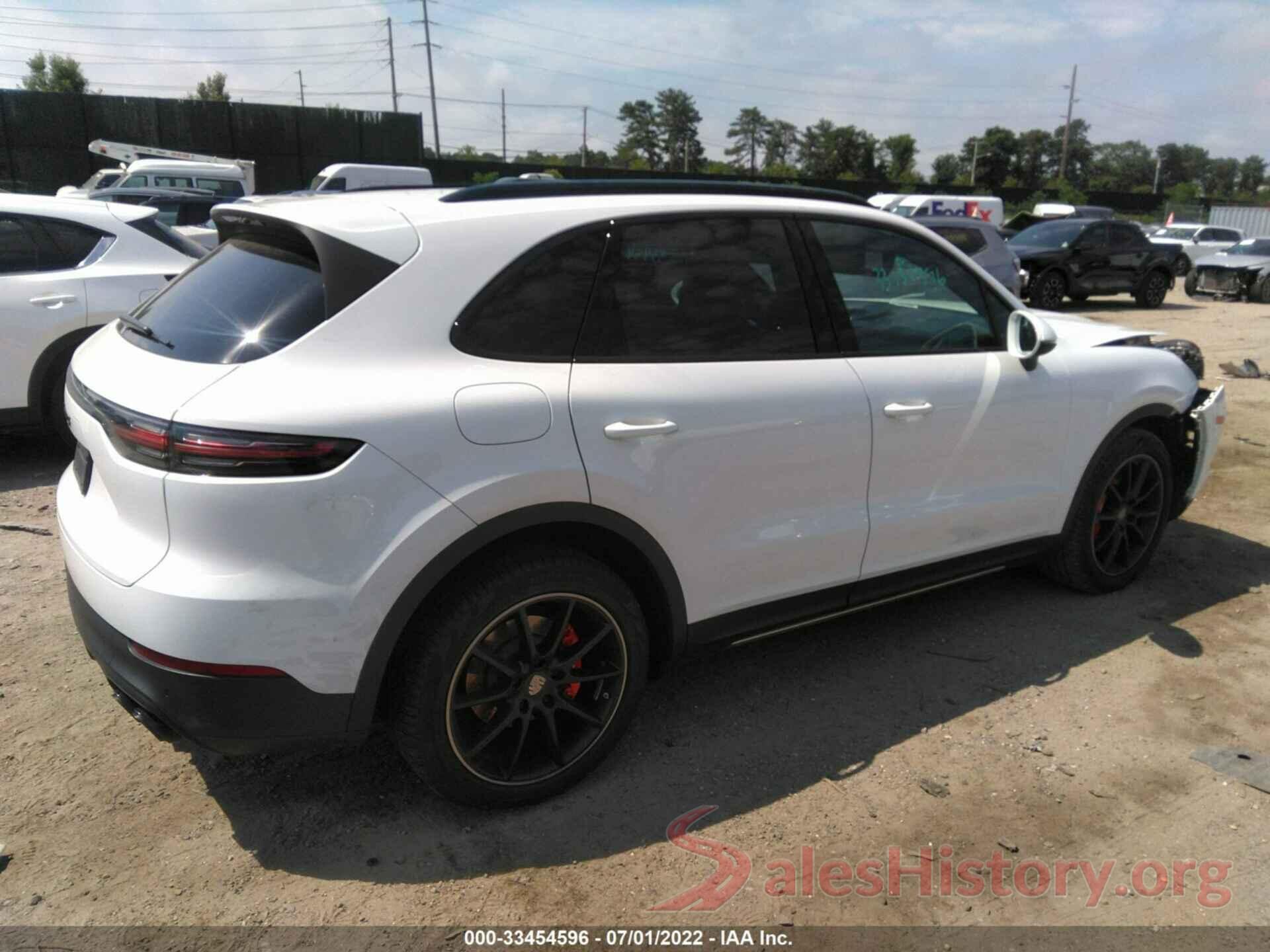 WP1AB2AY5KDA65466 2019 PORSCHE CAYENNE