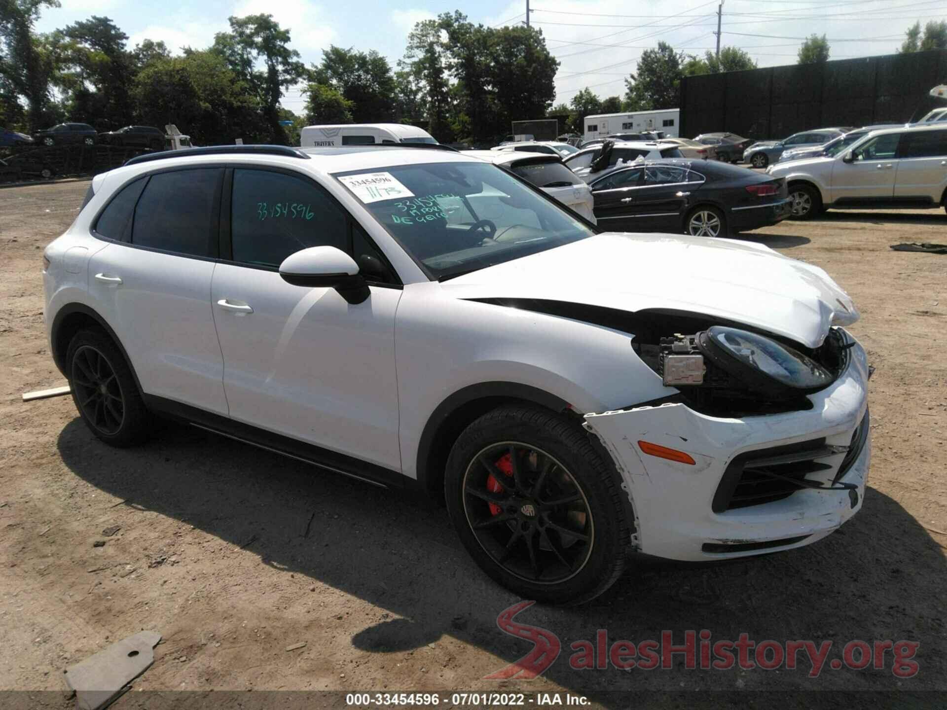 WP1AB2AY5KDA65466 2019 PORSCHE CAYENNE