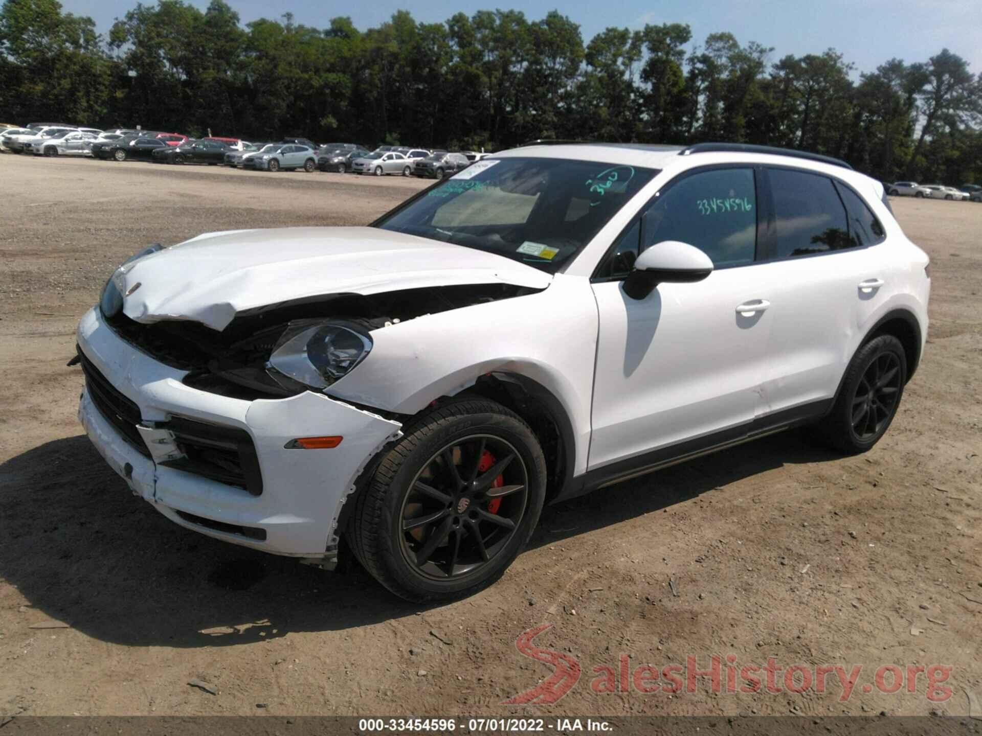 WP1AB2AY5KDA65466 2019 PORSCHE CAYENNE