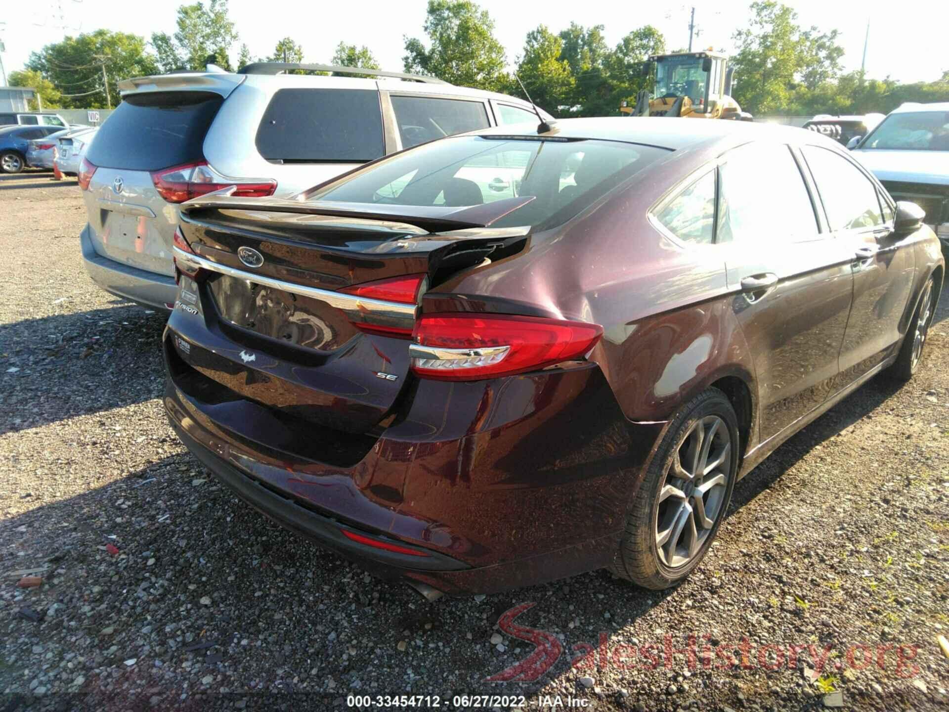 3FA6P0H79HR341180 2017 FORD FUSION